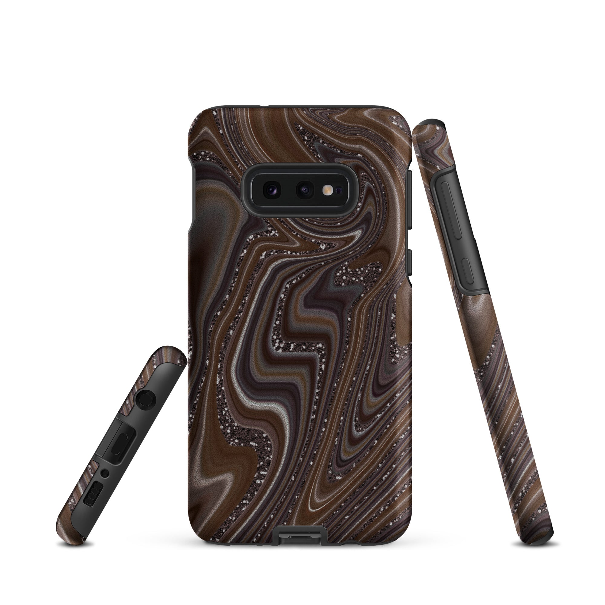 Tough case for Samsung®- Abstract Leather