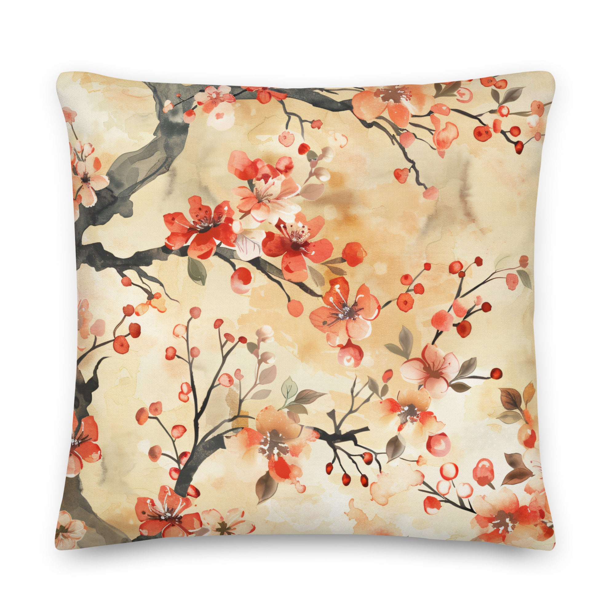 Premium Pillow-Traditional Japanese Arts II