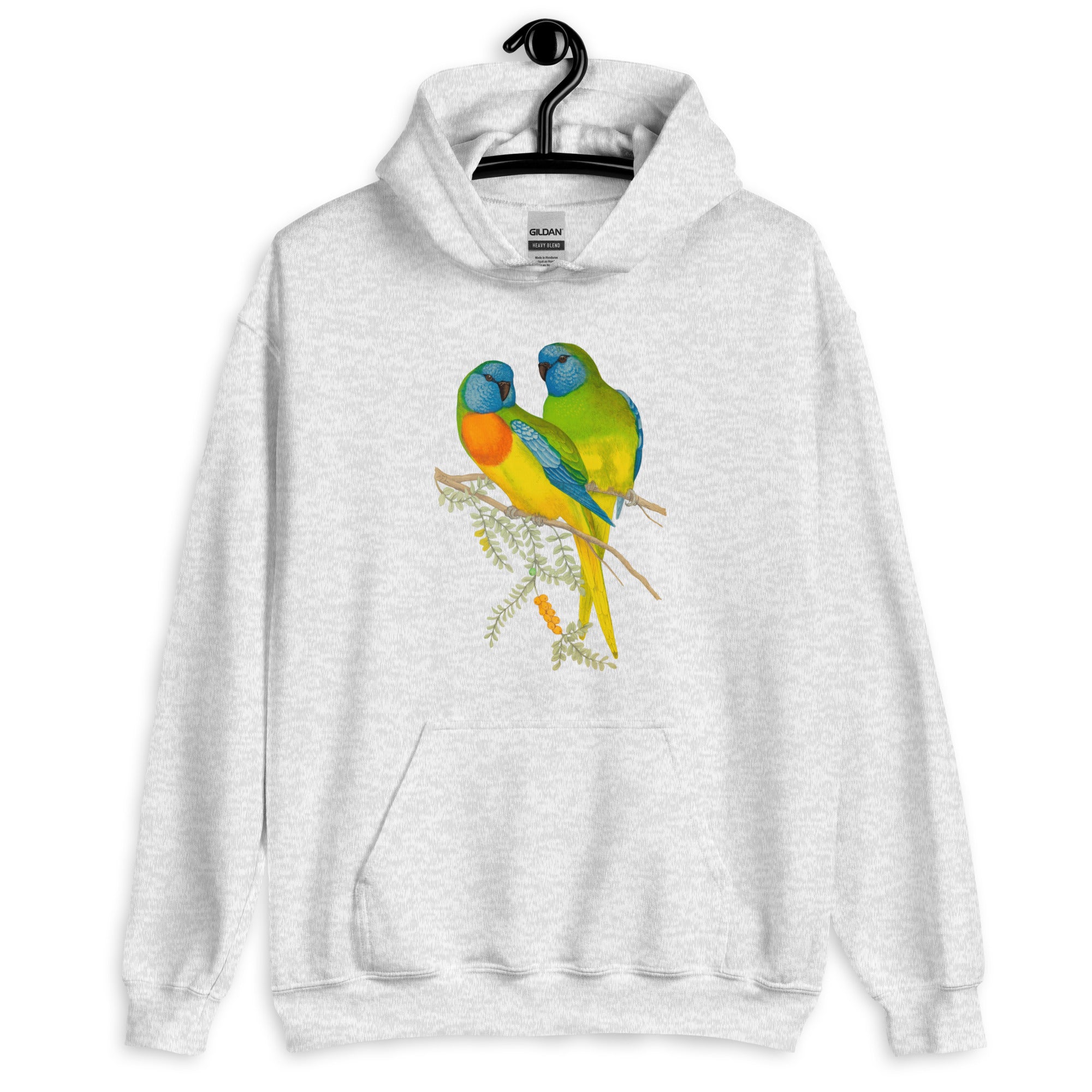 Unisex Hoodie-Splendid Parrakeet