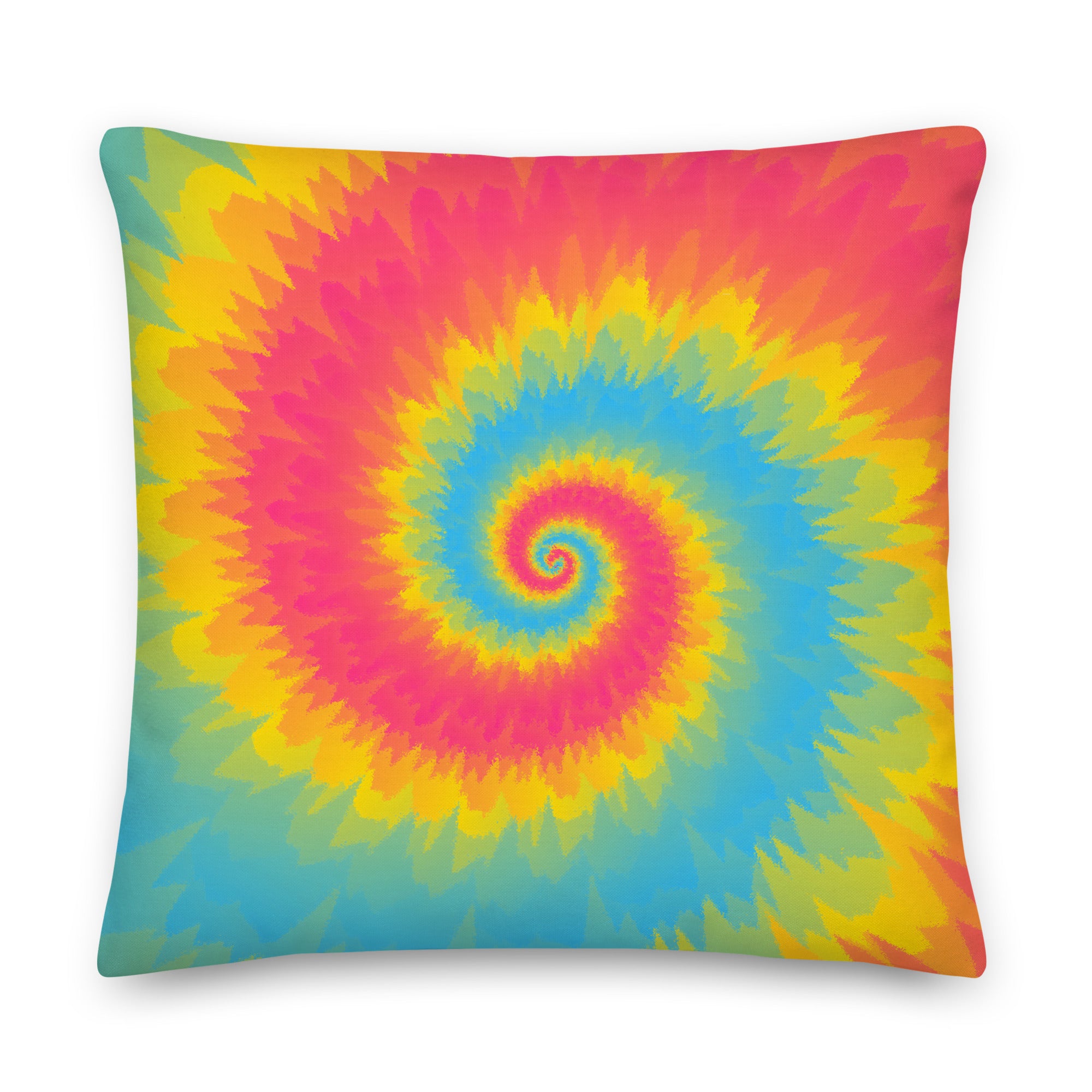 Premium Pillow-Tie Dye Spiral-Pansexual