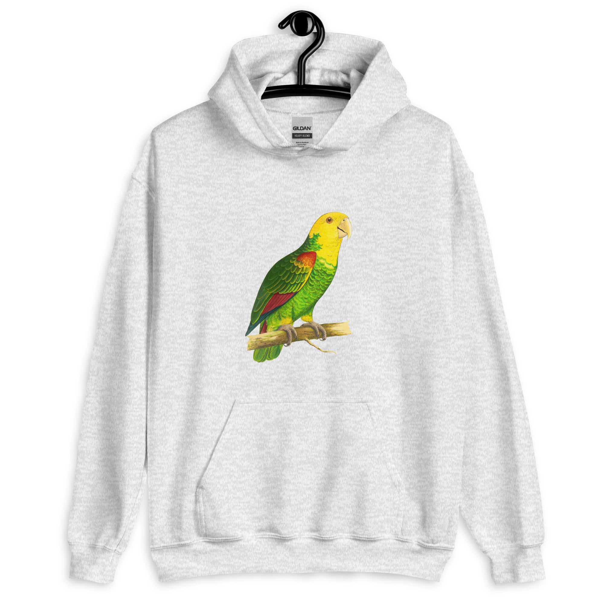 Unisex Hoodie-Le Vaillant’s Amazon Parrot