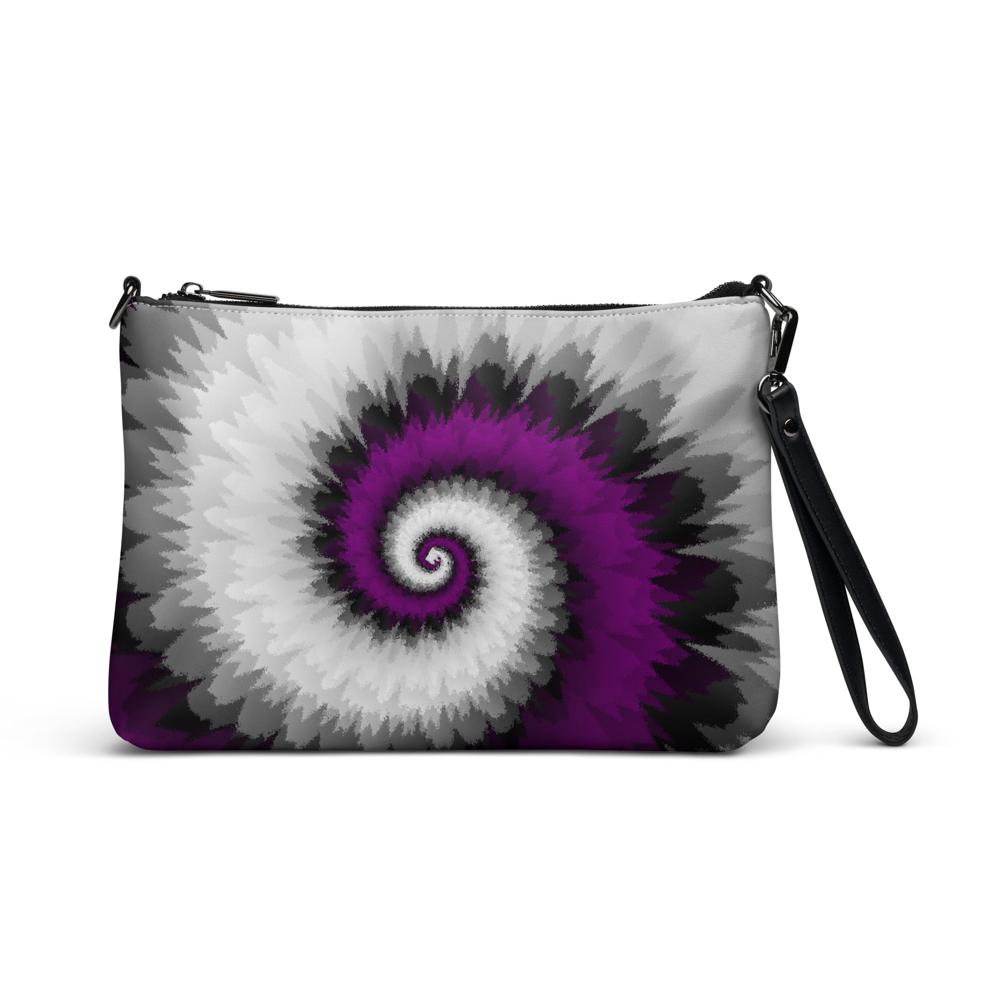 Crossbody bag- Tie Dye Spiral- Asexual
