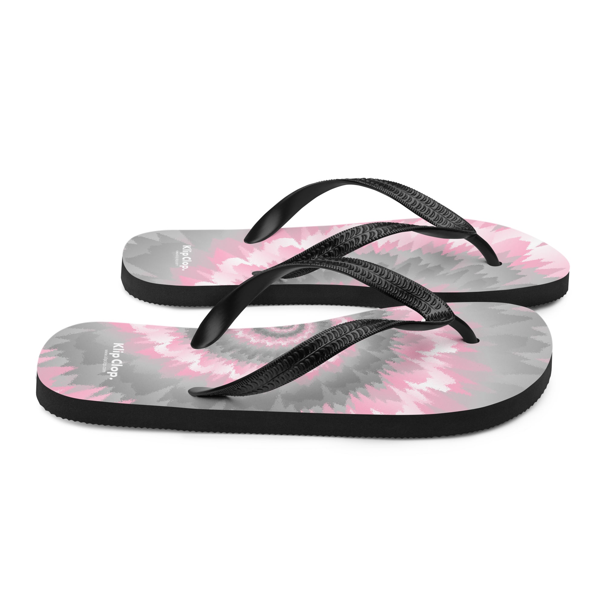 Flip-Flops-Tie Dye Spiral-demigirl