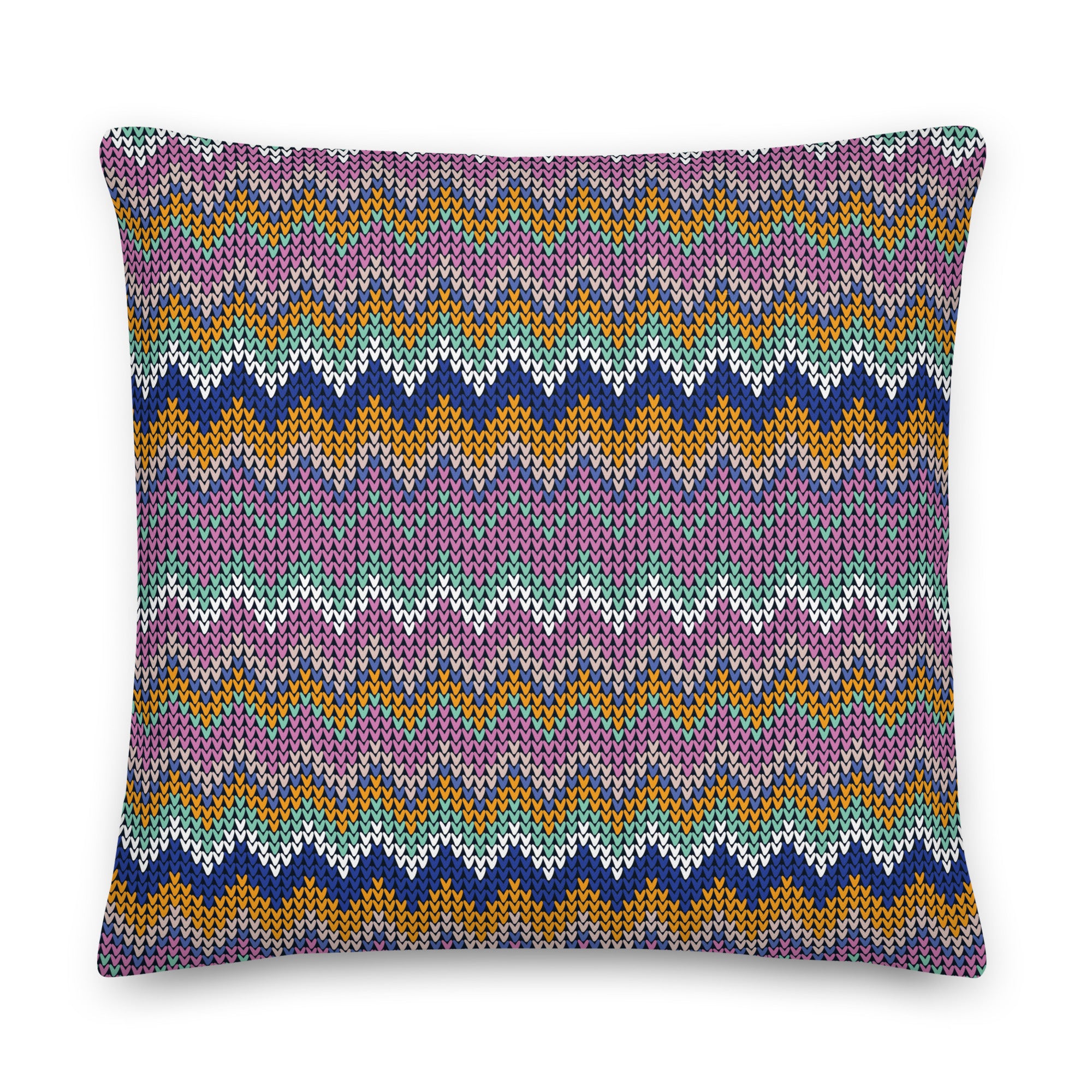 Premium Pillow-Knitting Pattern VII