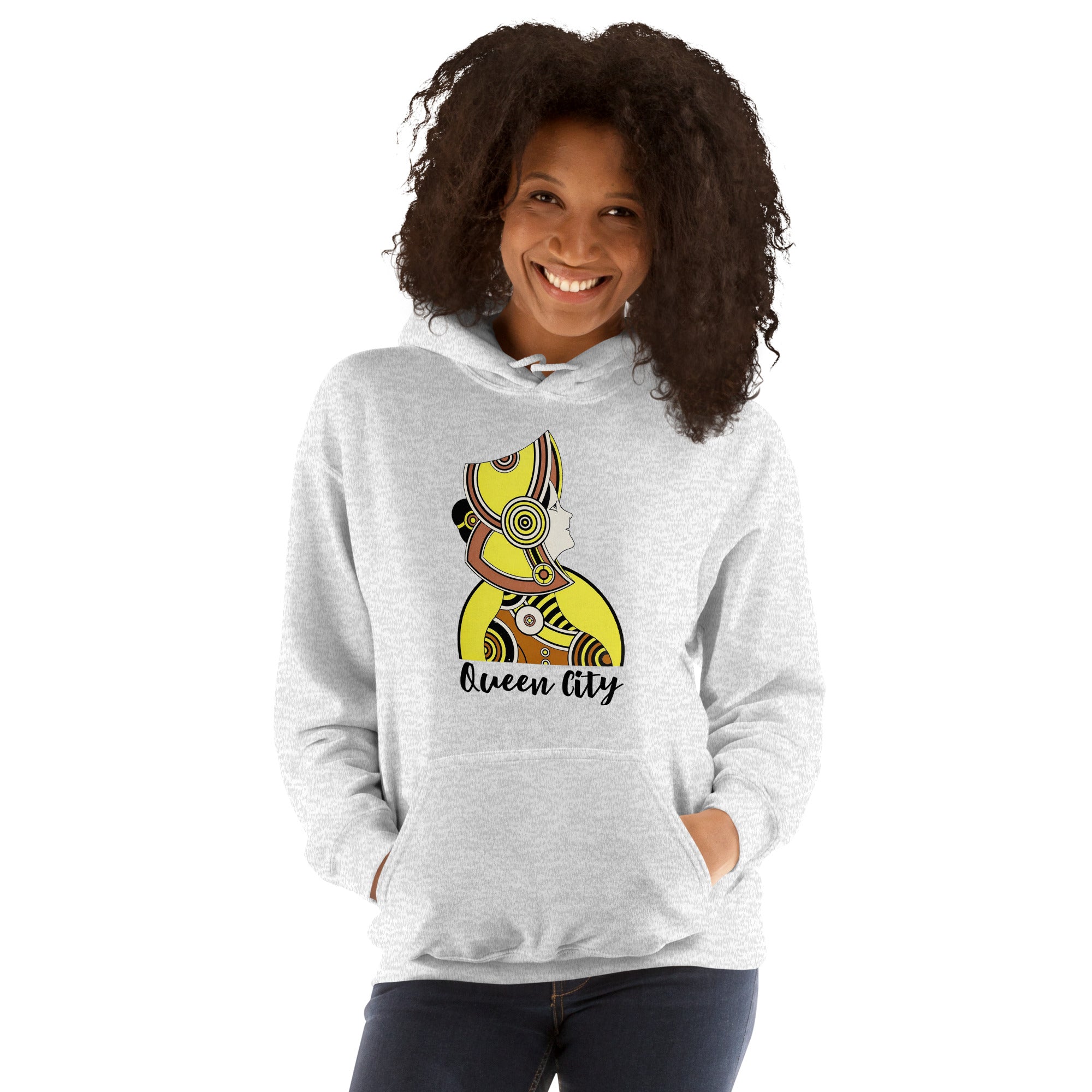 Unisex Hoodie-Queen City I