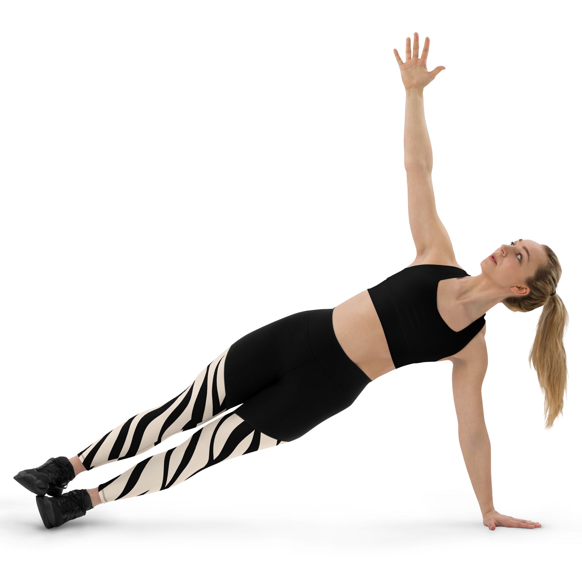 Sports Leggings- Zebra Skin II