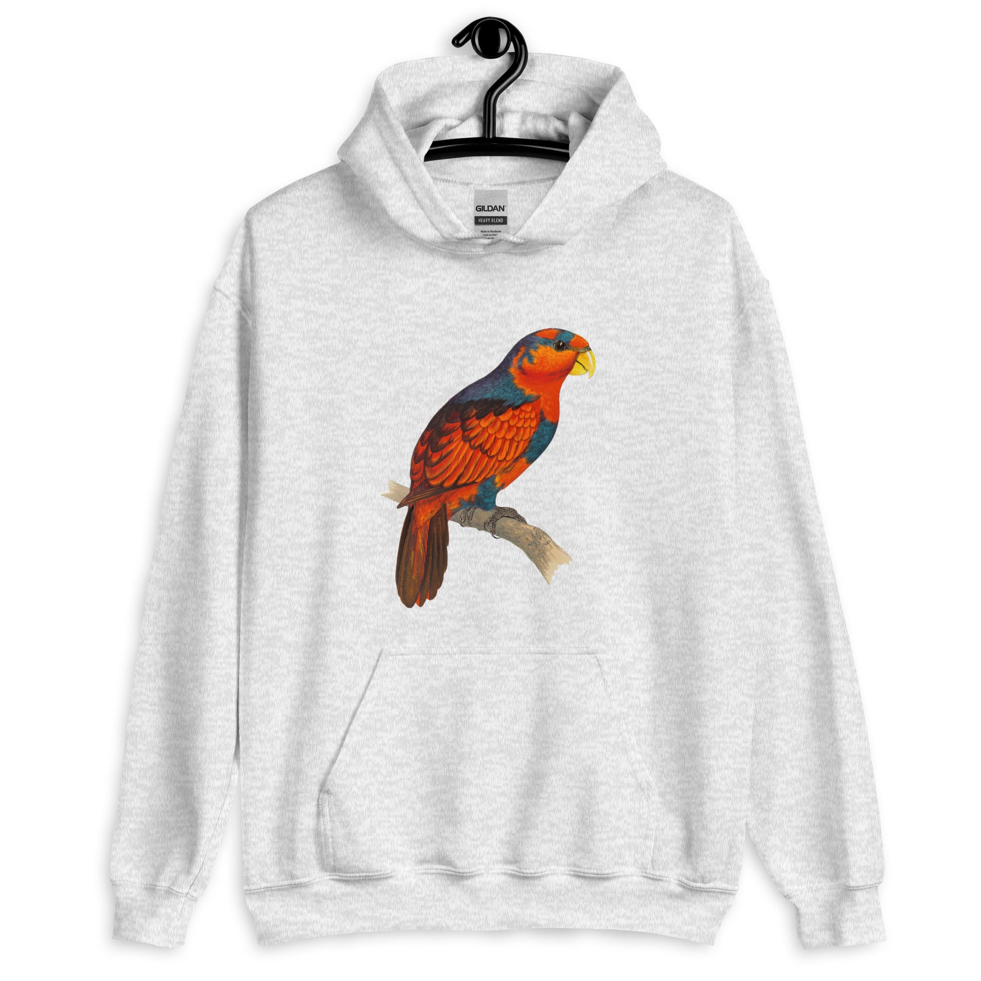 Unisex Hoodie-Blue Crowned Lory