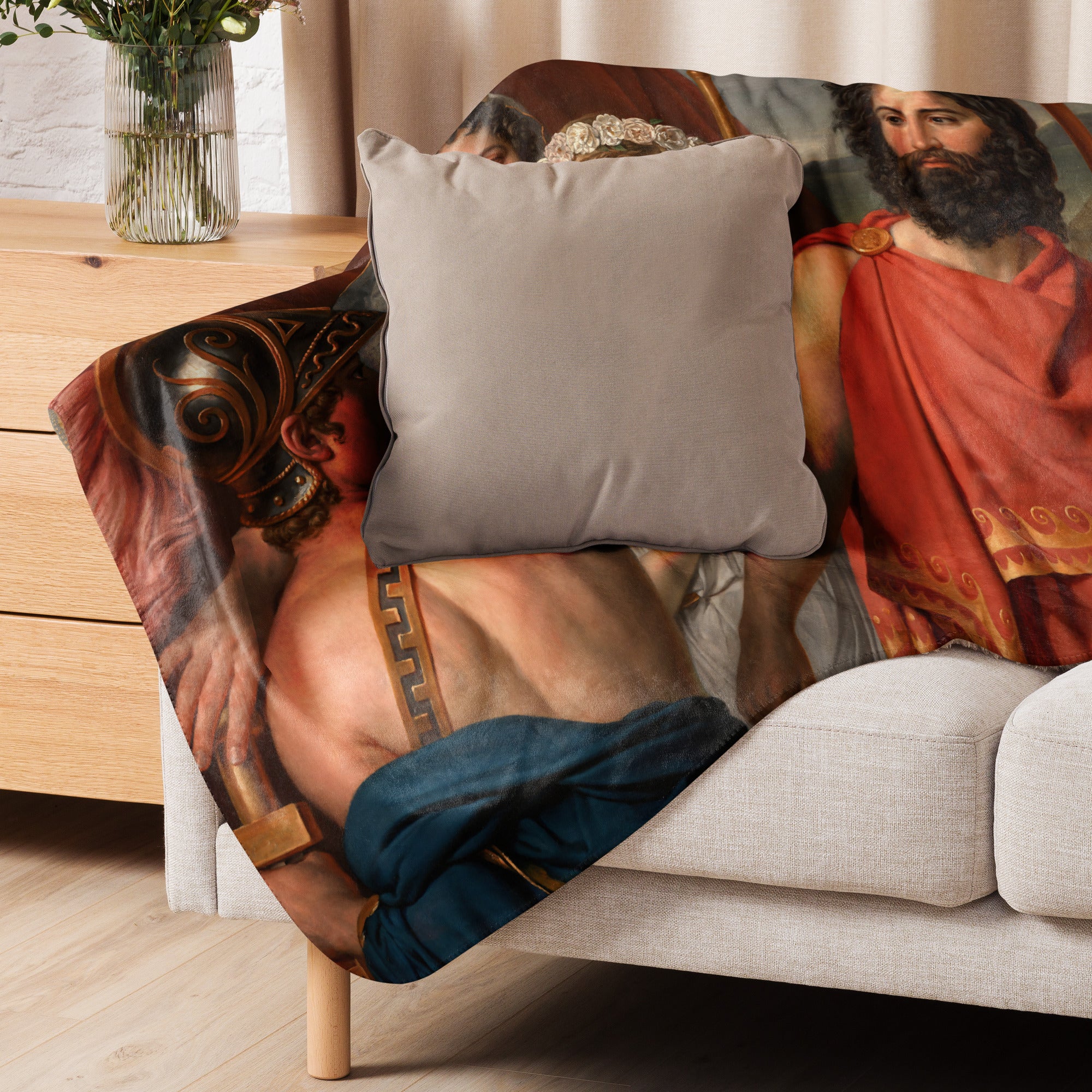 Sherpa blanket-The Anger of Achilles