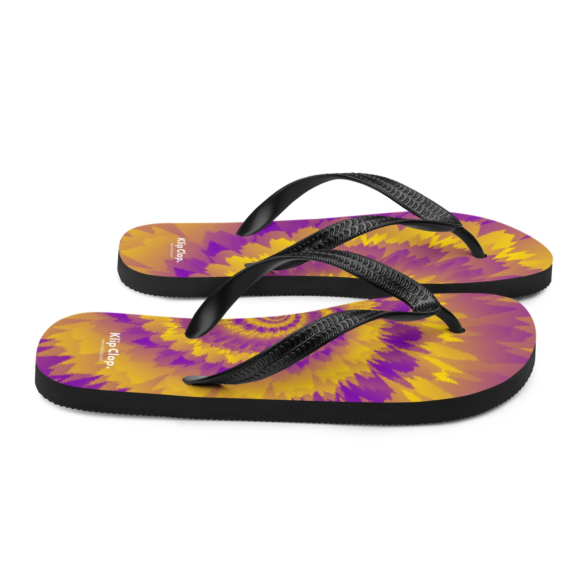 Flip-Flops-Tie Dye Spiral-Intersex