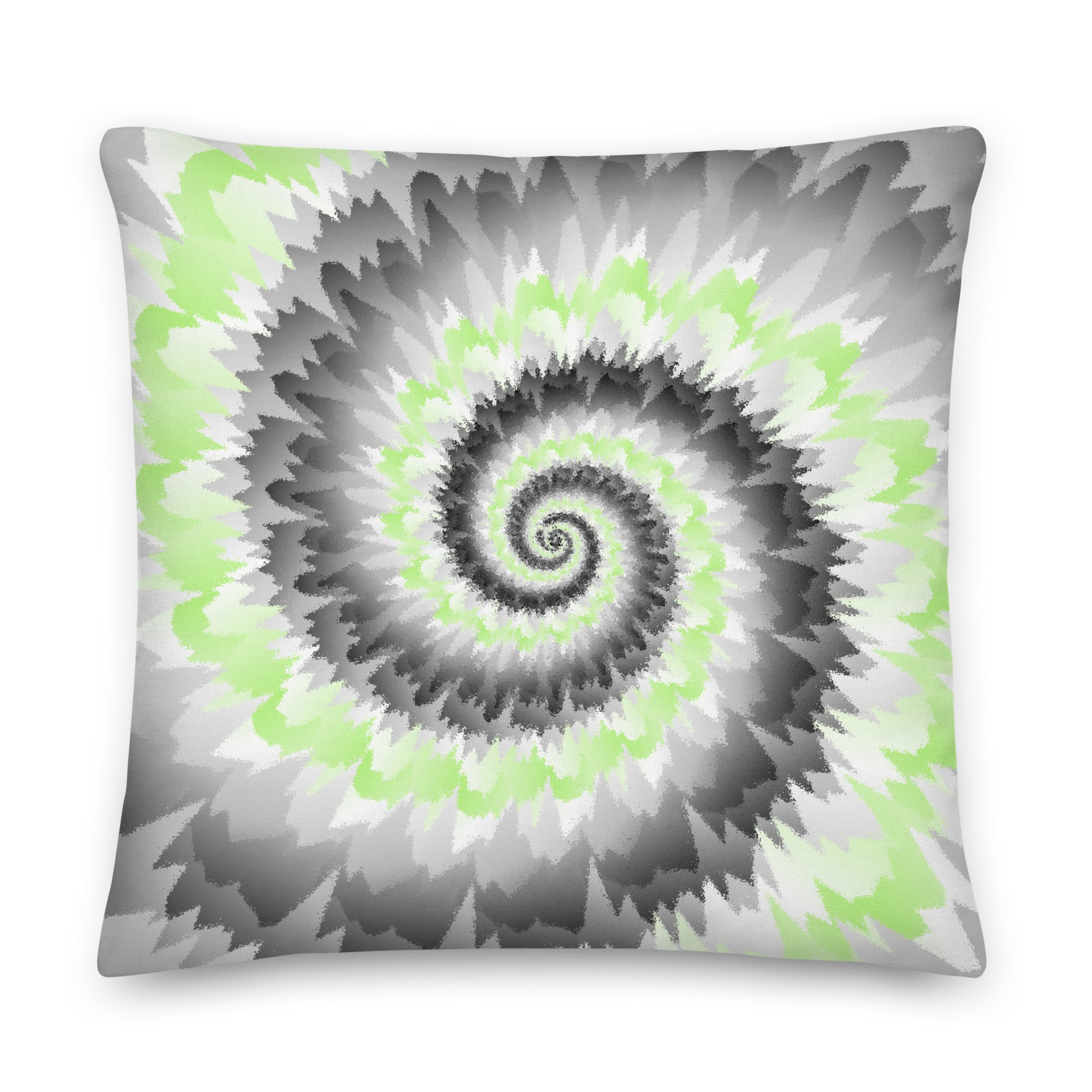 Premium Pillow-Tie Dye Spiral-Agender