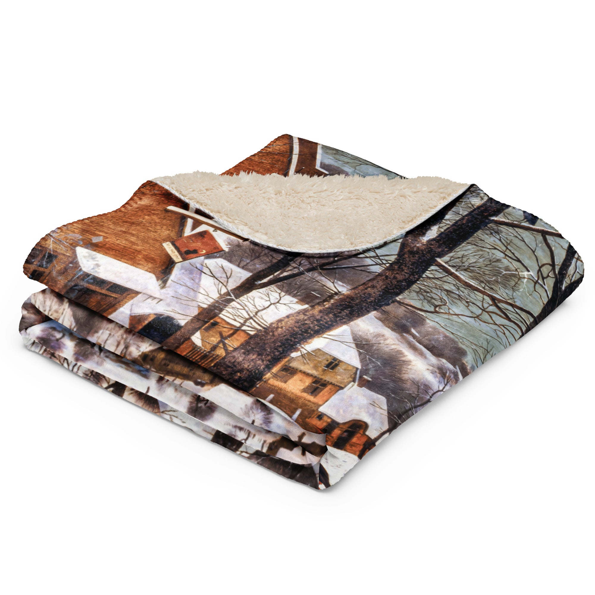 Sherpa blanket-Hunters in the Snow