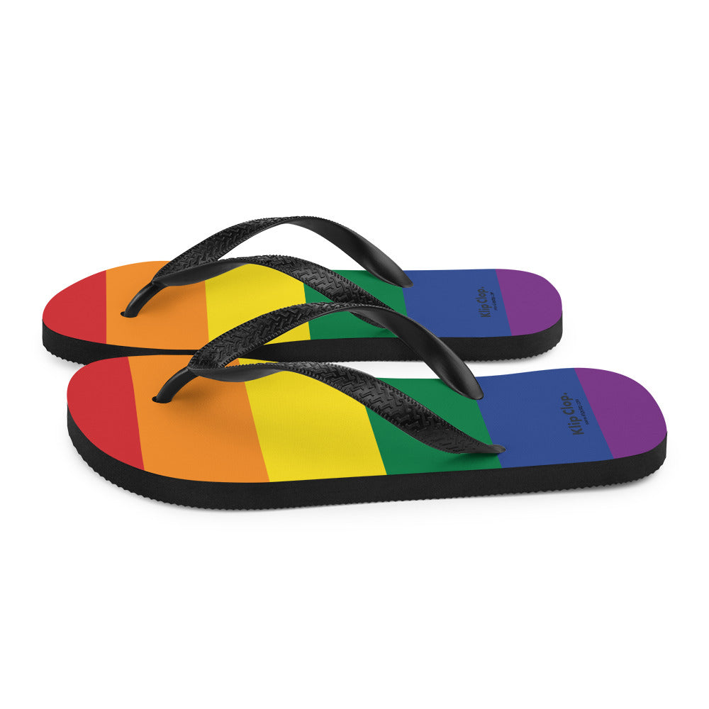 Flip-Flops- Pride Rainbow