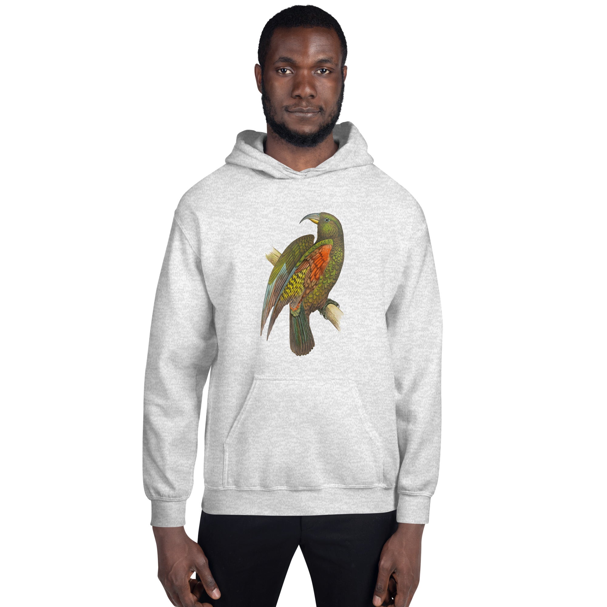 Unisex Hoodie-Mountain Parrot of New Zealand