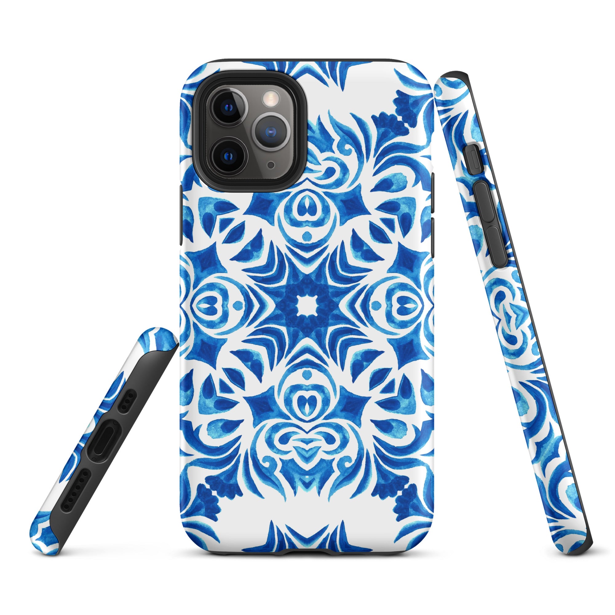 Tough Case for iPhone®- Majolica Pattern III