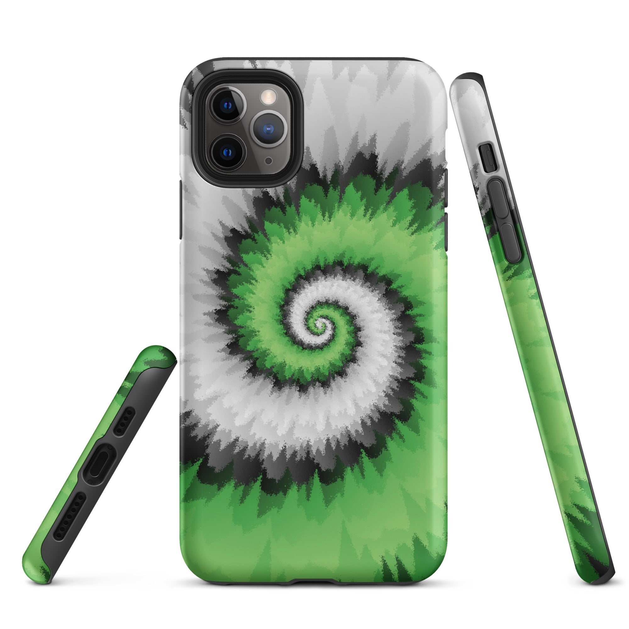 Tough Case for iPhone®-Tie Dye Spiral - Aromantic