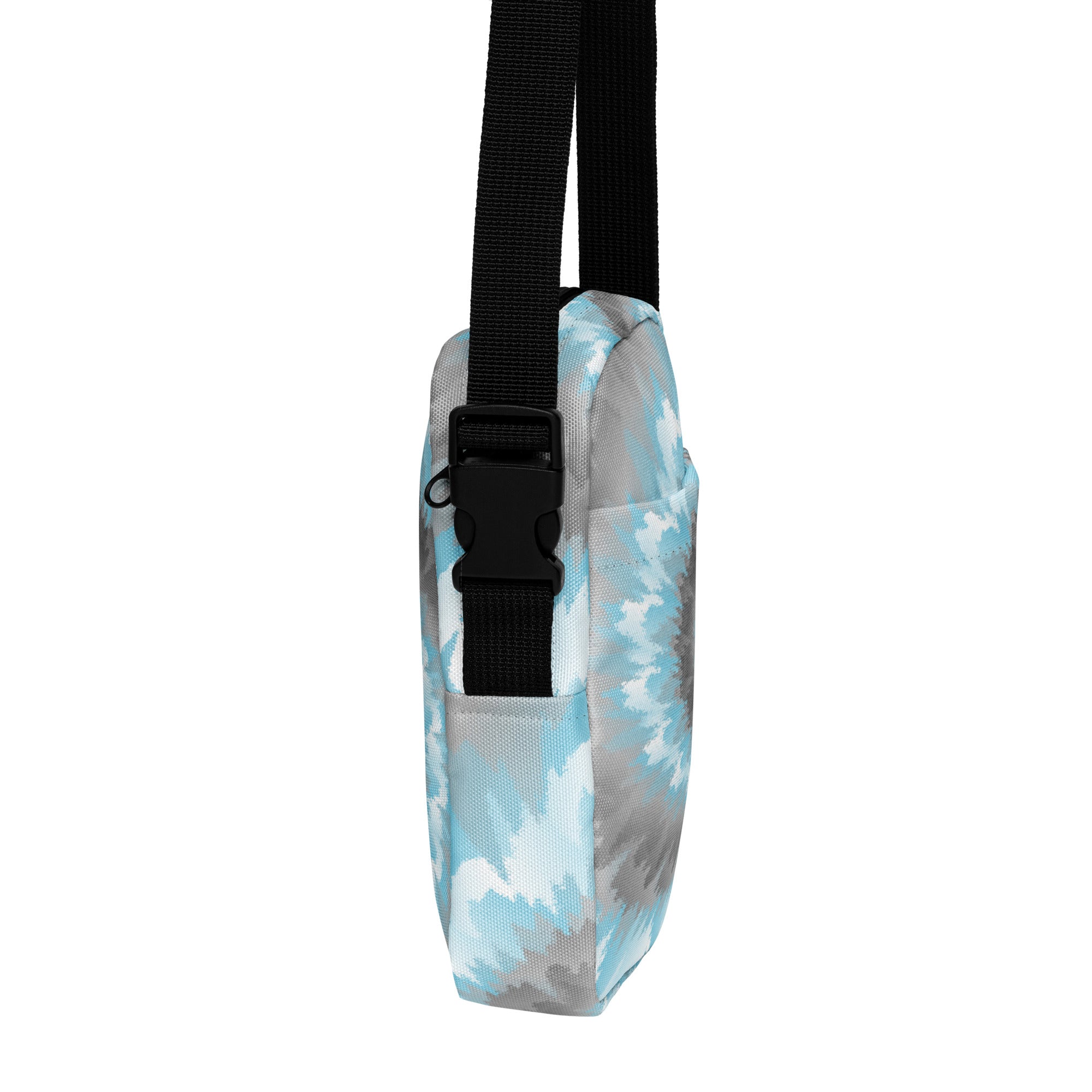 Utility crossbody bag-Tie Dye Spiral - Demiboy