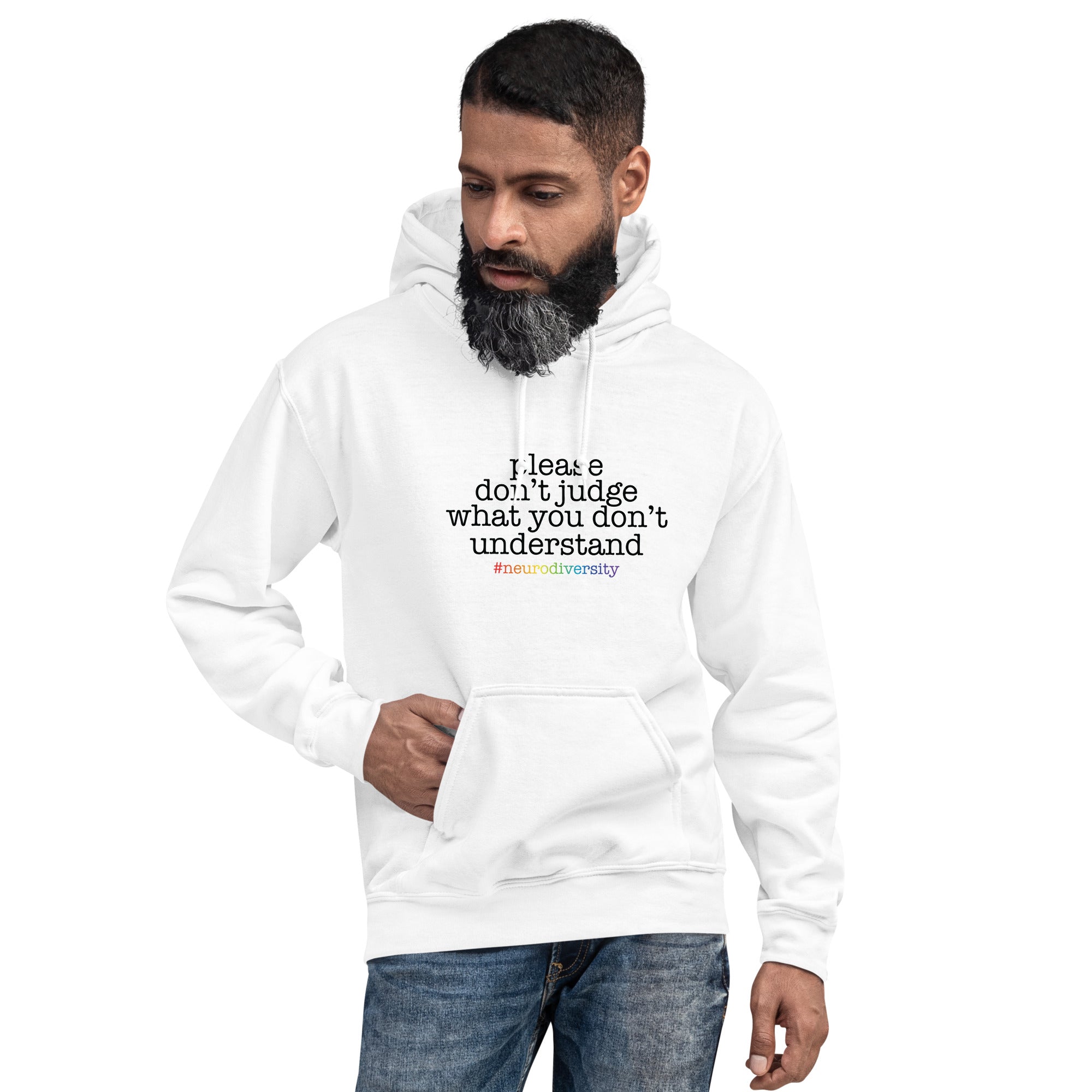 Unisex Hoodie- ADHD- Please Dont Judge