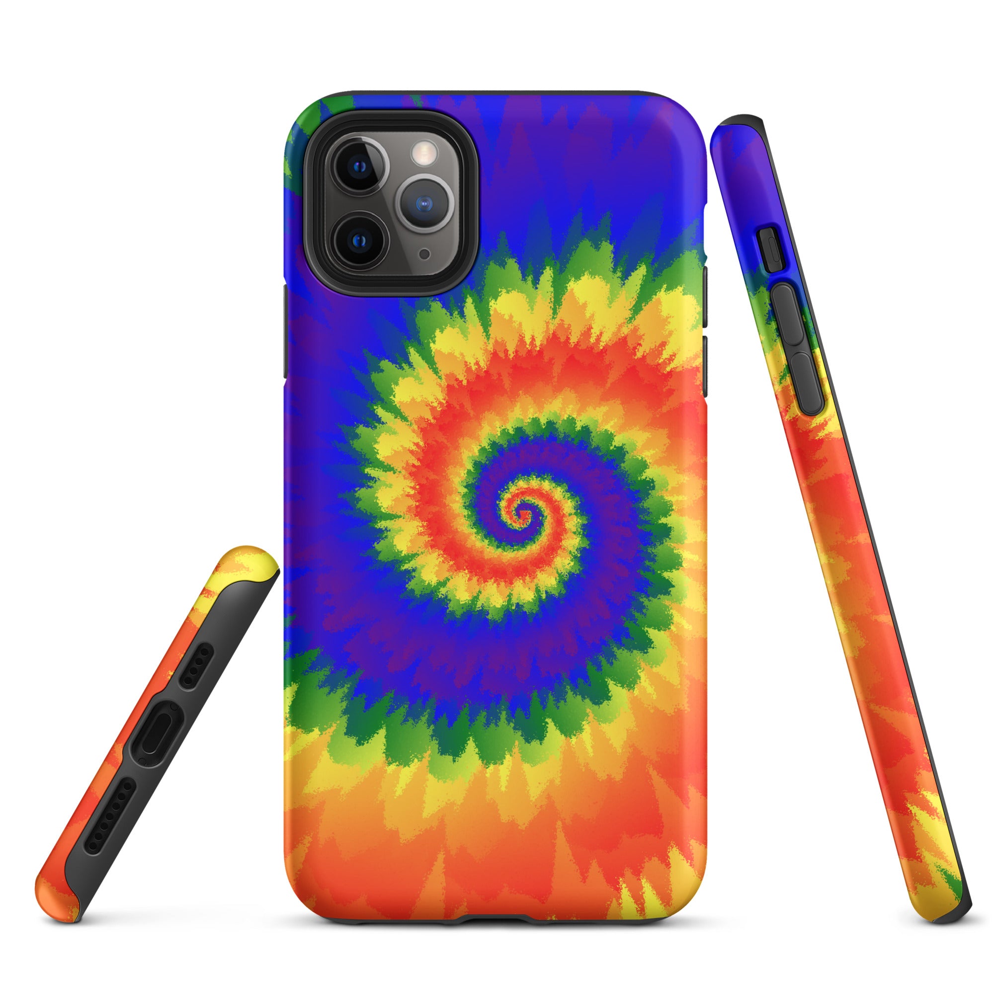 Tough Case for iPhone®-Tie Dye Spiral - LGBTQ
