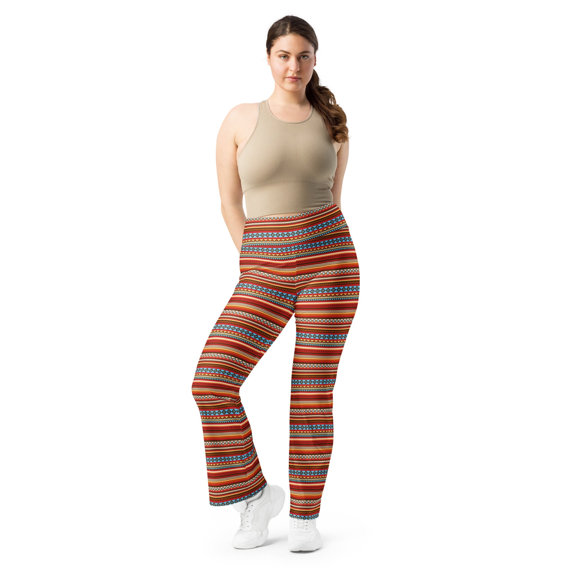 Flare leggings- American Tribal V