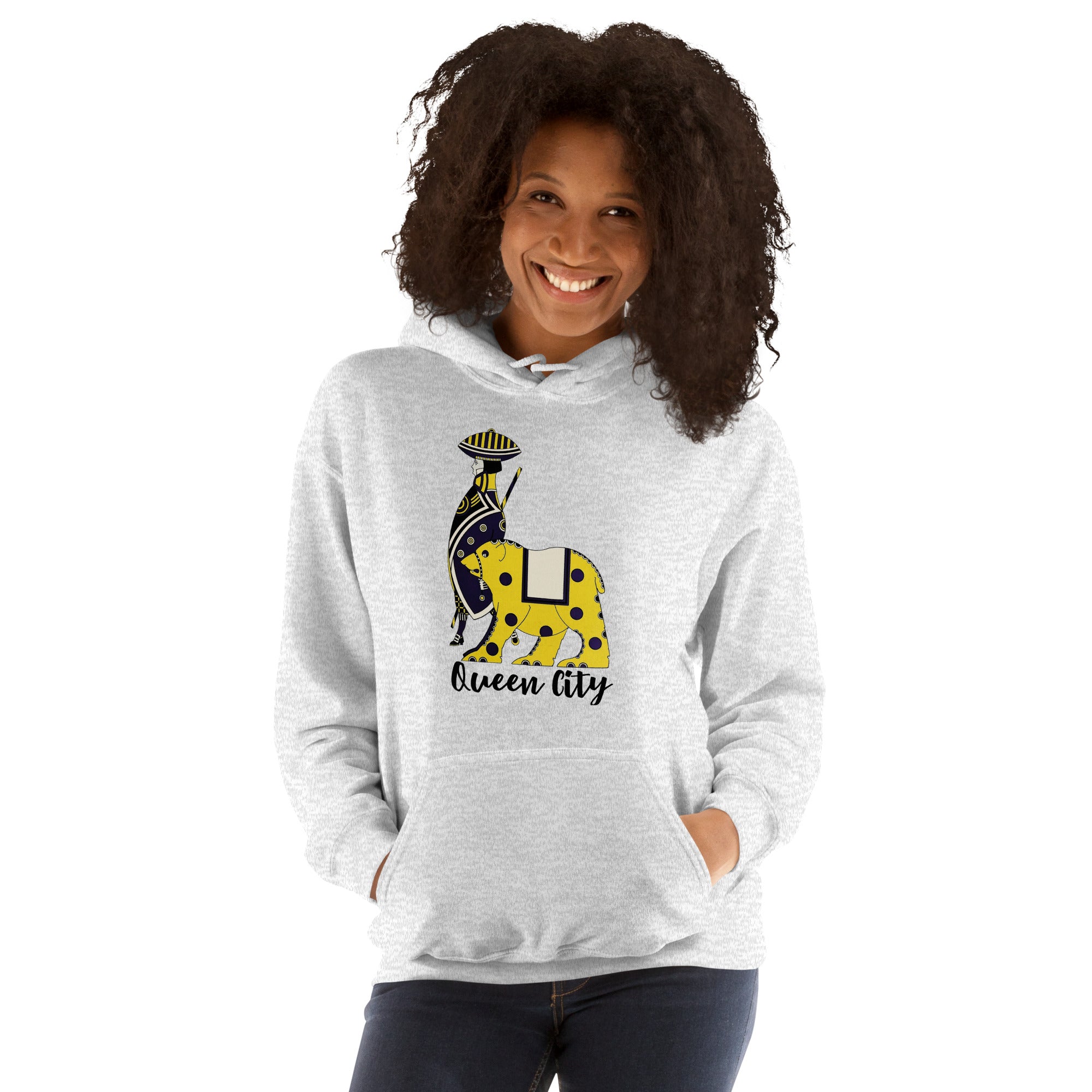 Unisex Hoodie-Queen City II