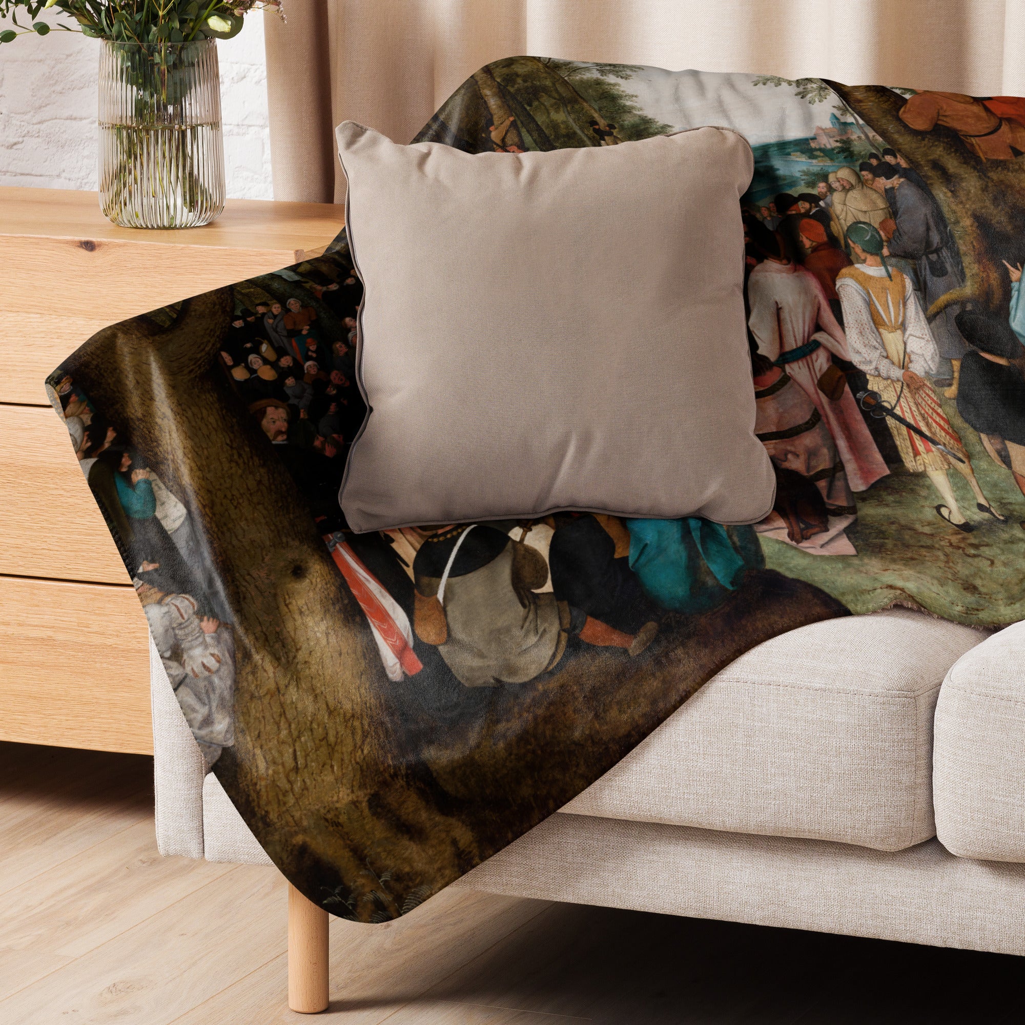 Sherpa blanket-Sermon of Saint John the Baptist