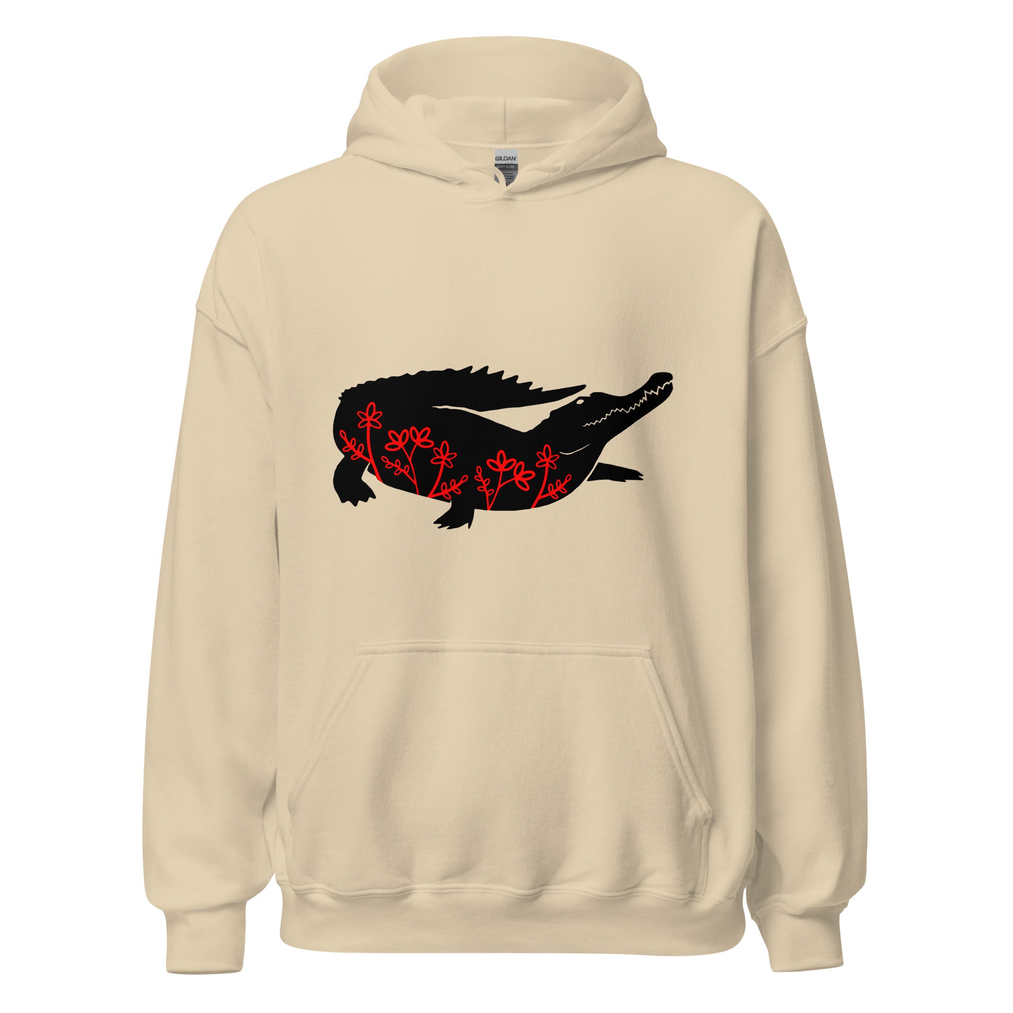 Unisex Hoodie- Crocodile