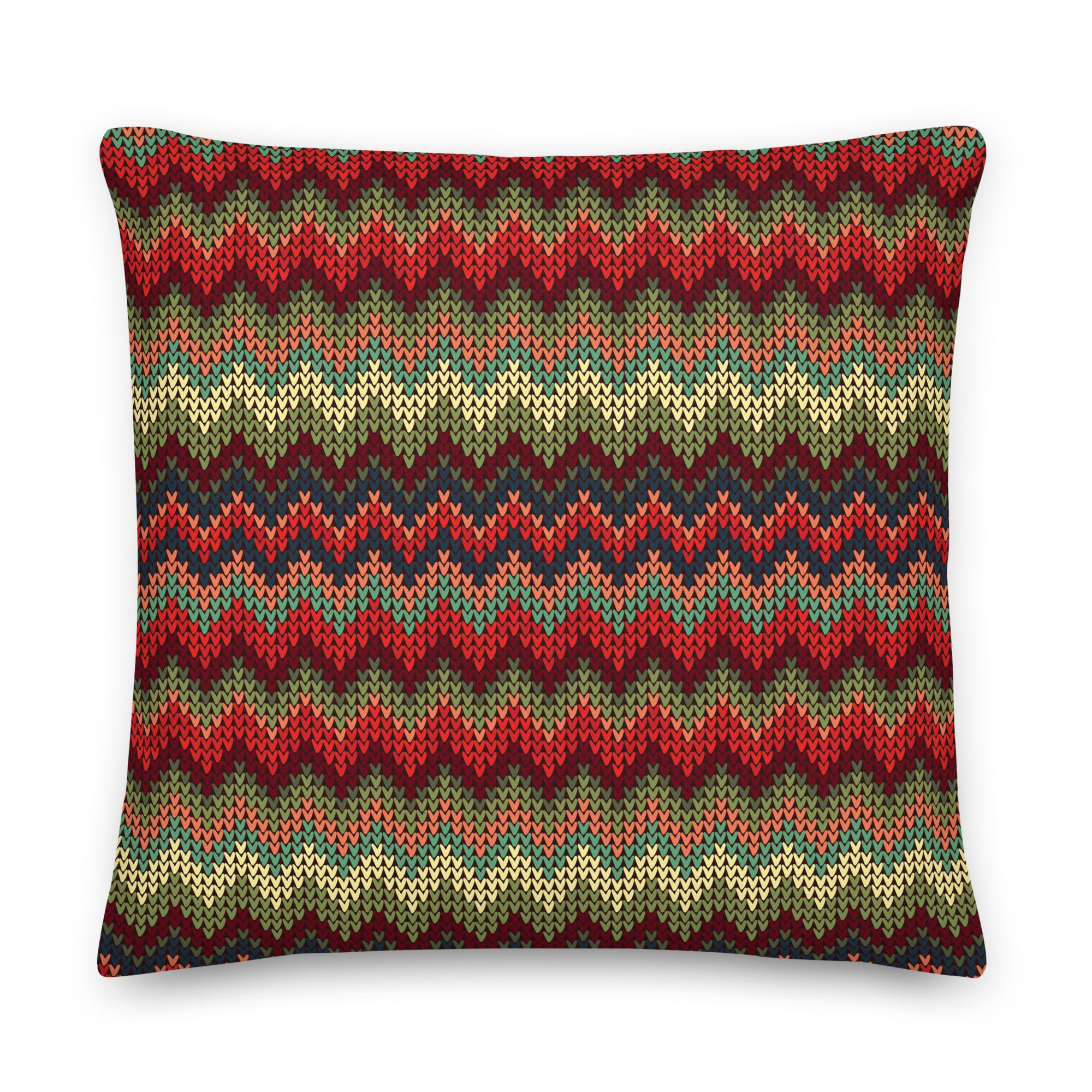 Premium Pillow-Knitting Pattern IV