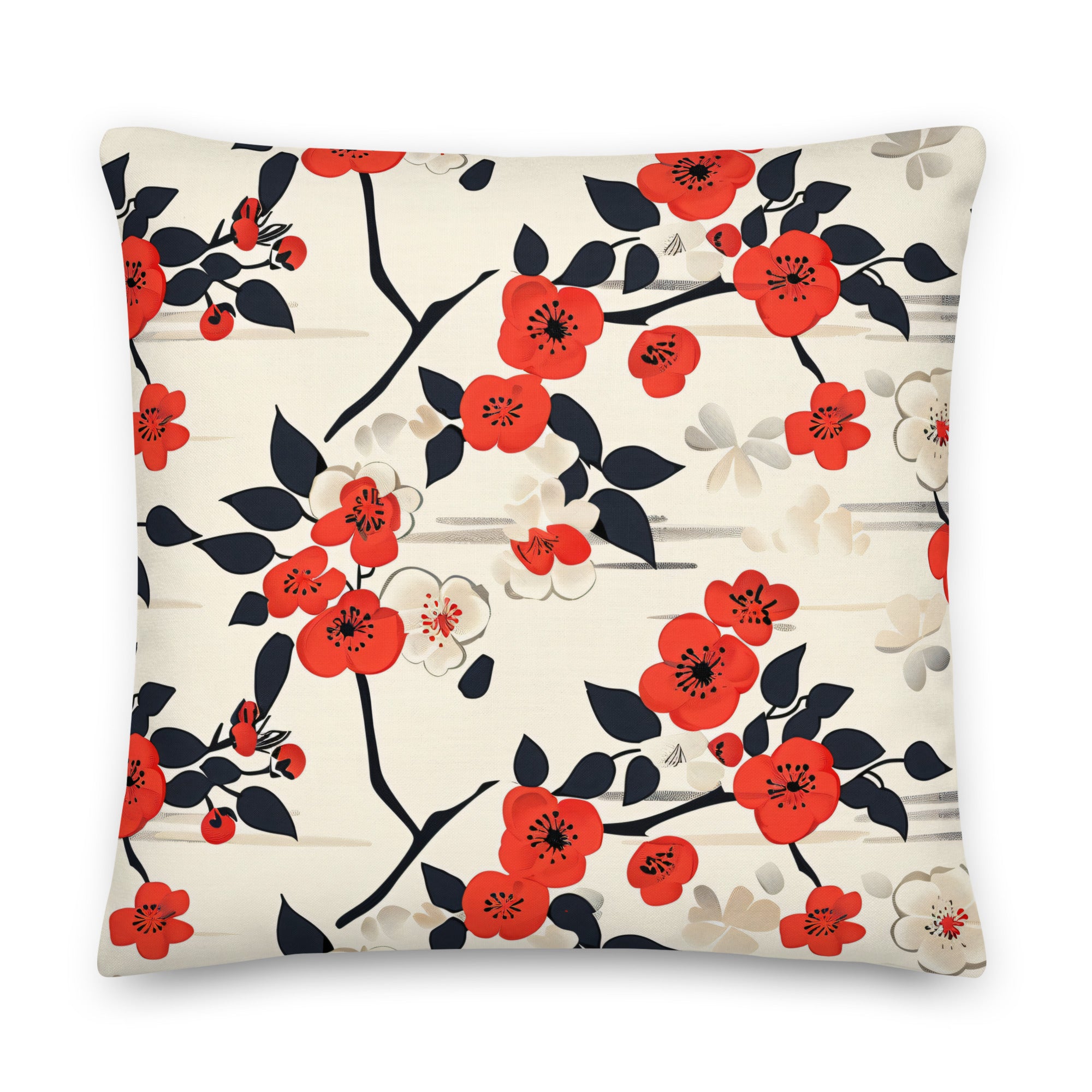 Premium Pillow-Traditional Japanese Arts IX