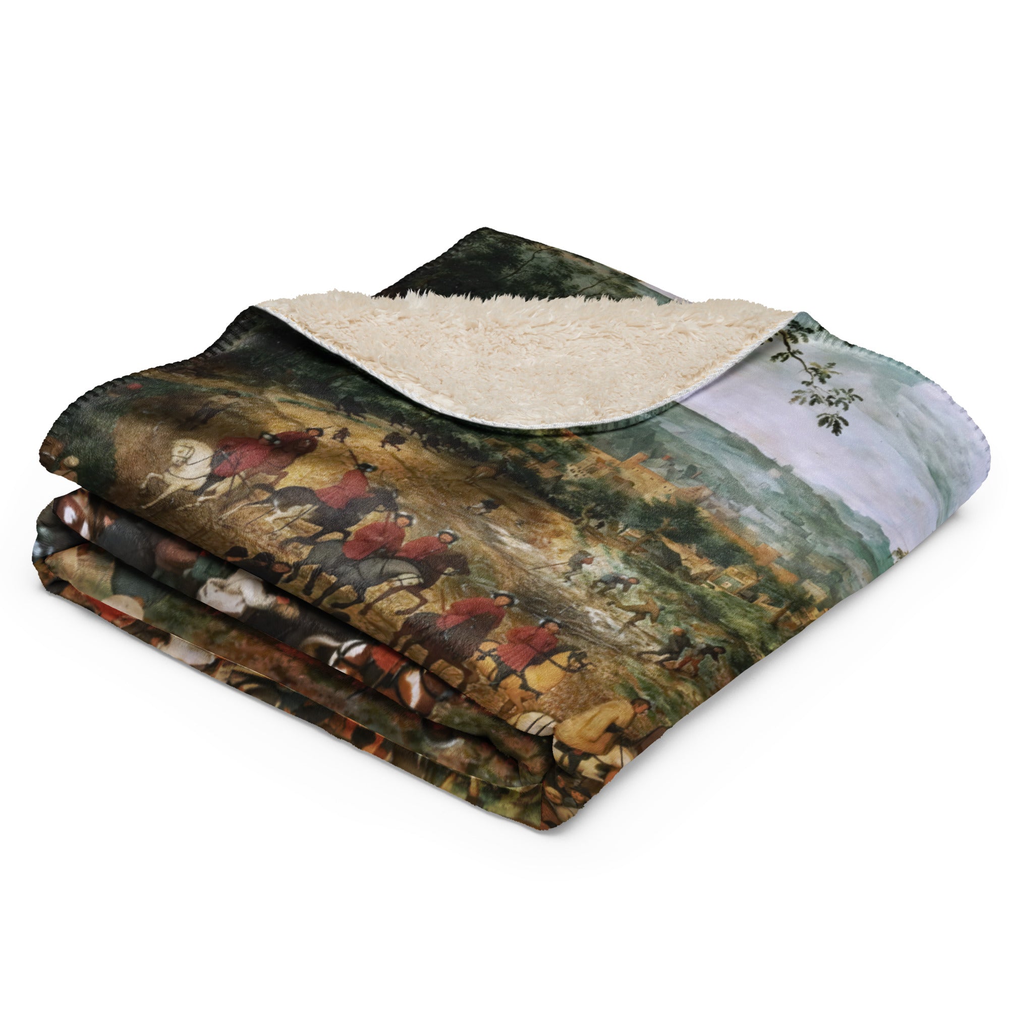 Sherpa blanket-The Procession to Calvary