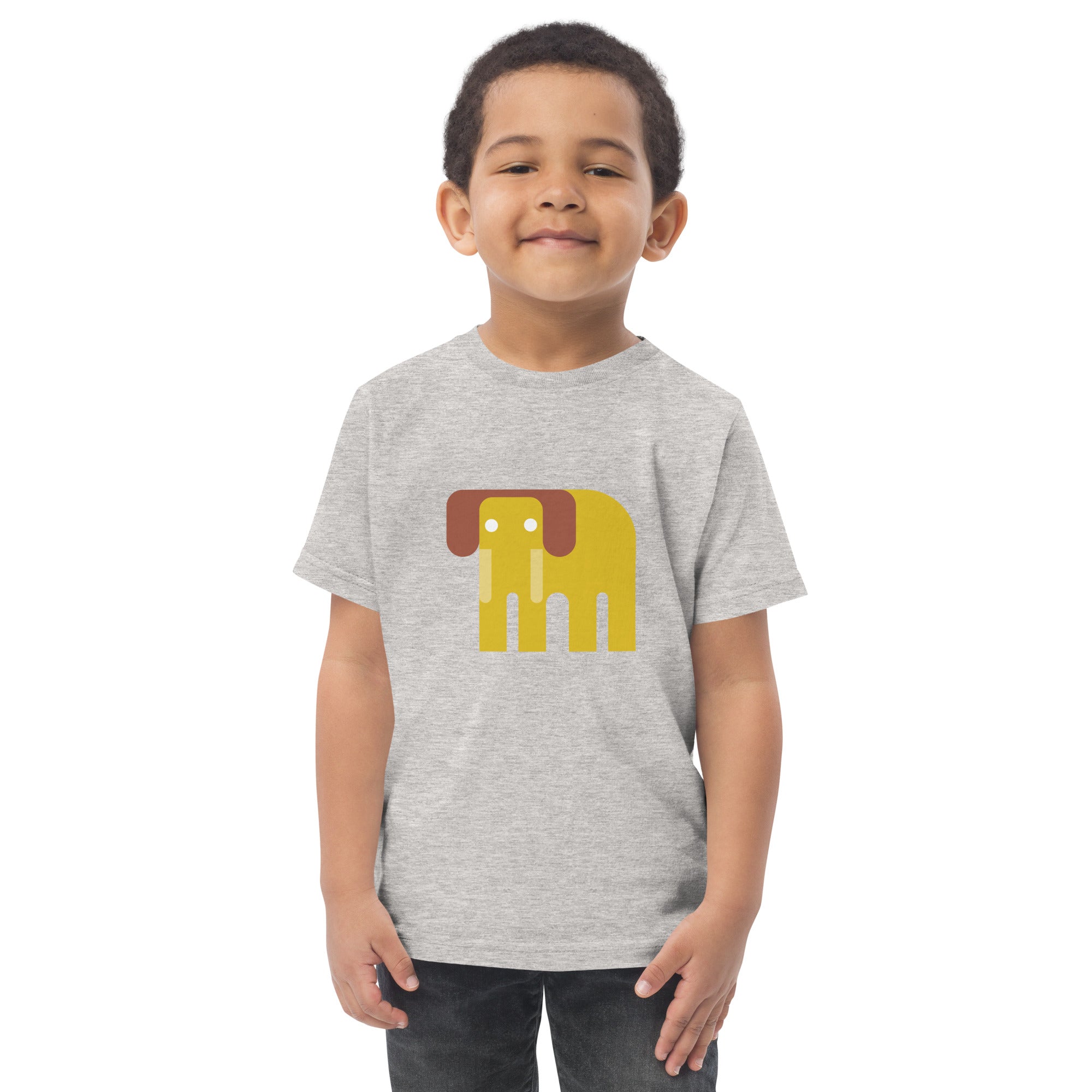 Toddler jersey t-shirt-Elephant