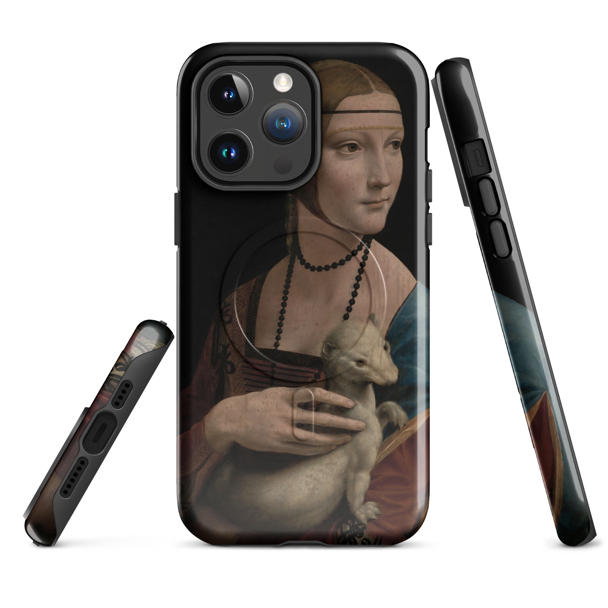 MagSafe® Tough case for iPhone®-Lady with an Ermine Portrait of Cecilia