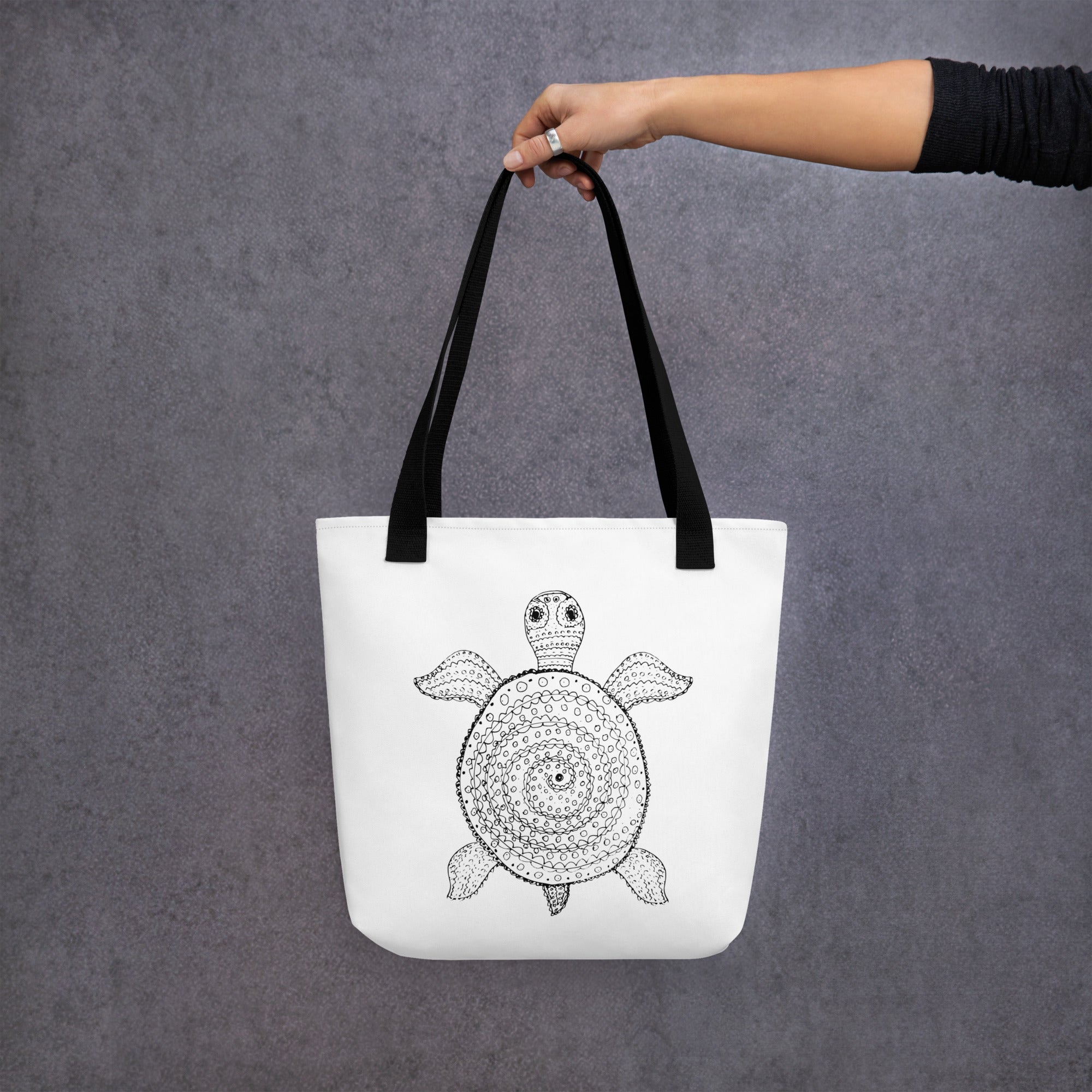 Tote bag- Ocean life Turtle