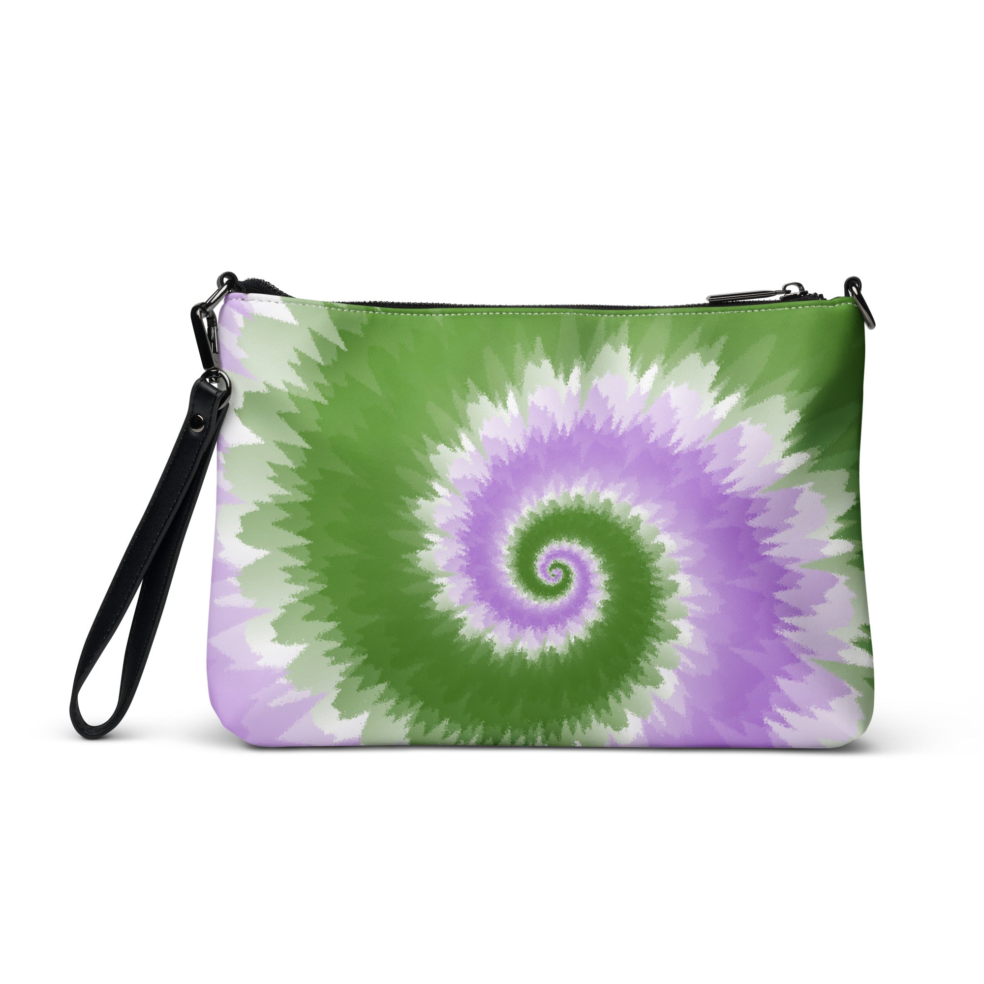 Crossbody bag- Tie Dye Spiral- Genderqueer