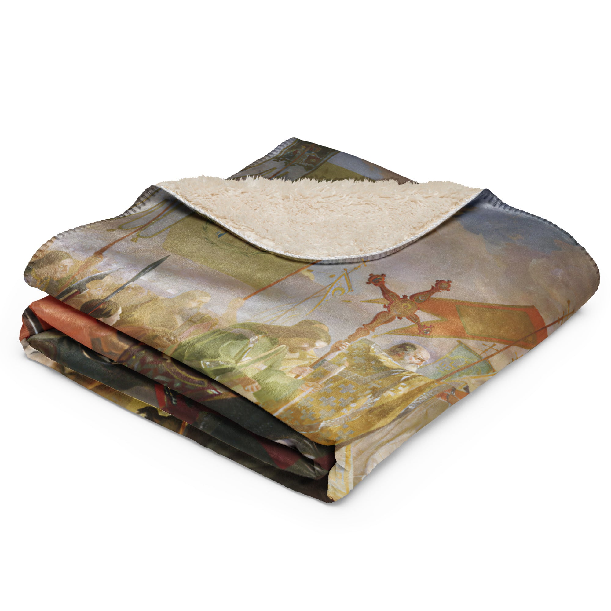 Sherpa blanket-Siege of Pskov by Polish King Stefan