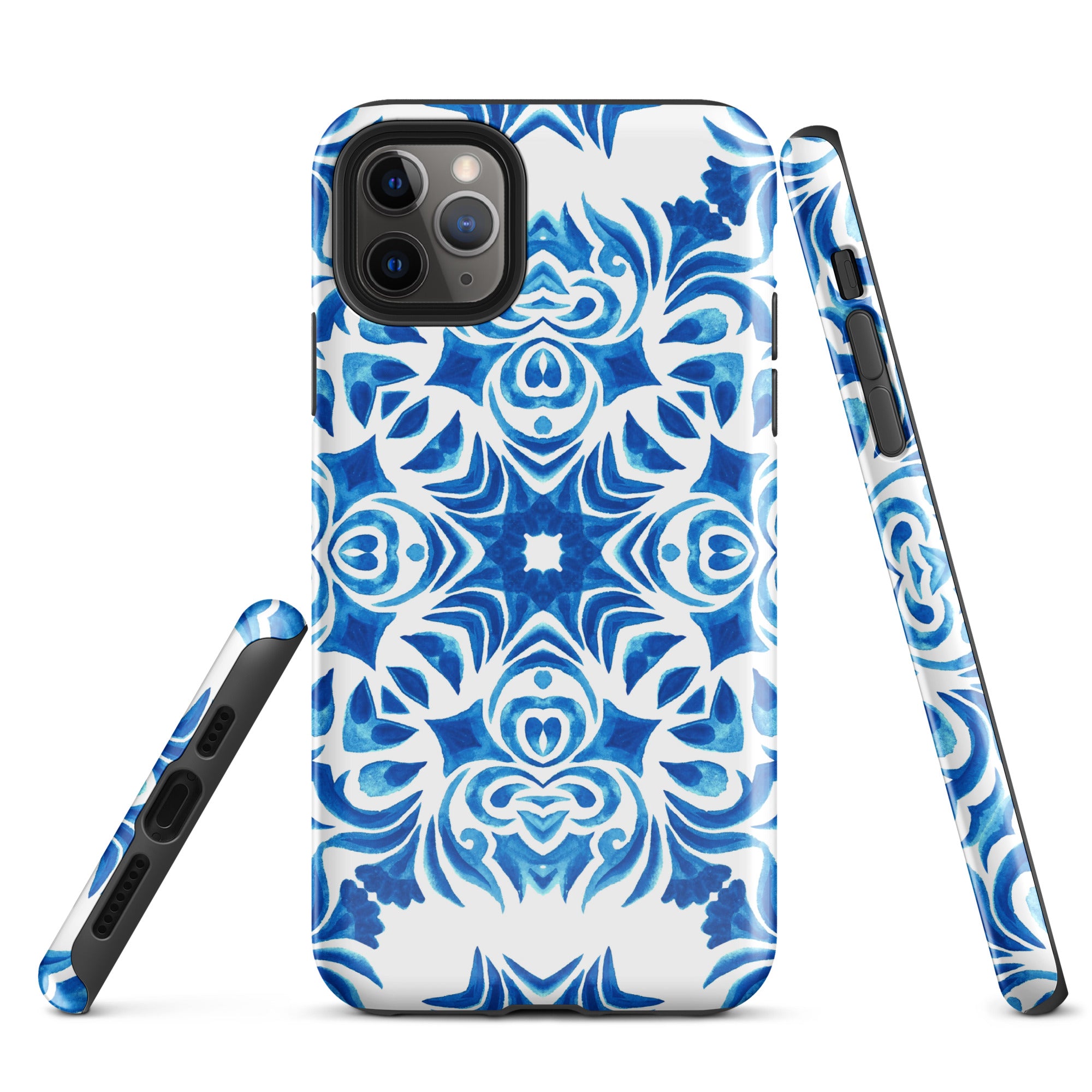 Tough Case for iPhone®- Majolica Pattern III