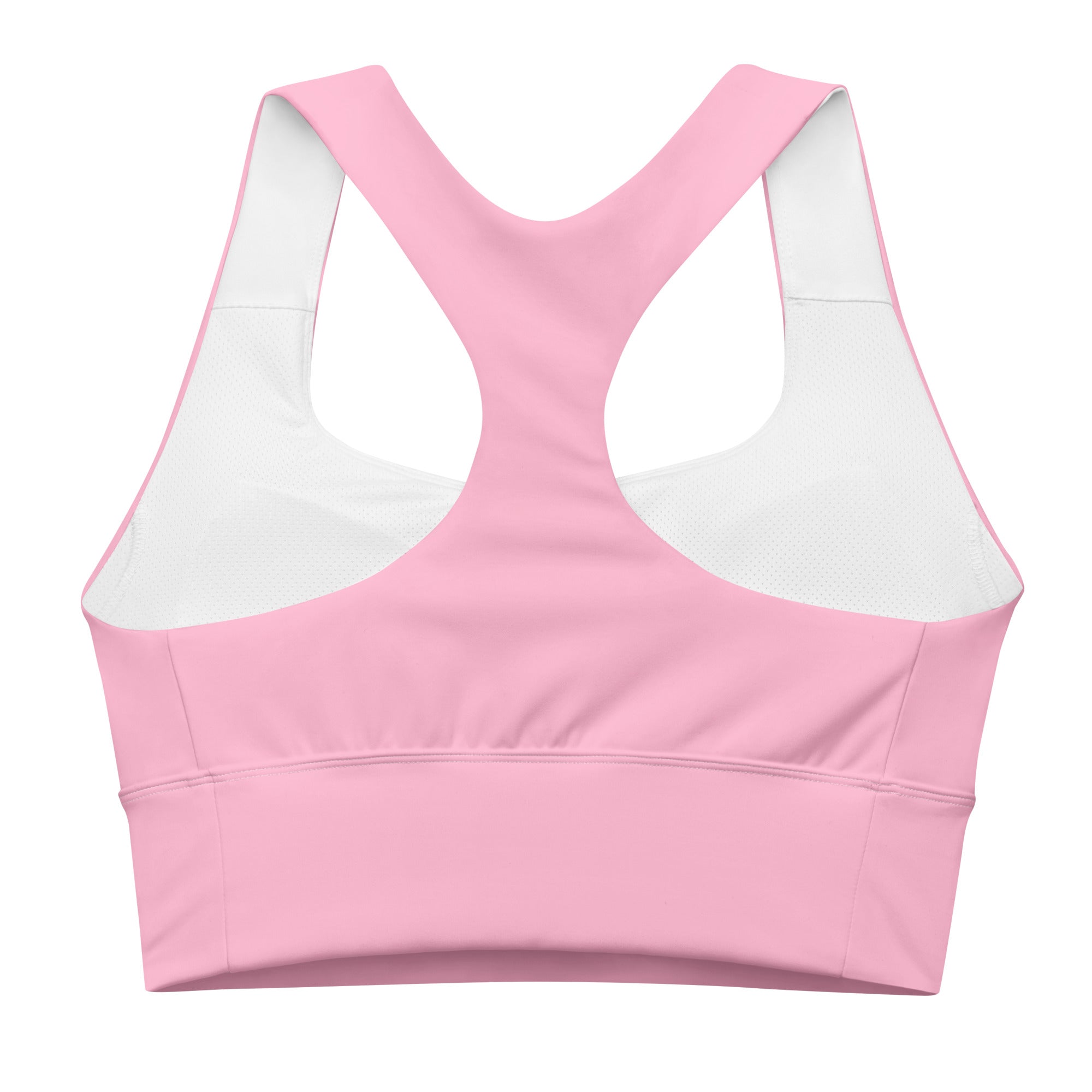 Longline sports bra- Cotton Candy