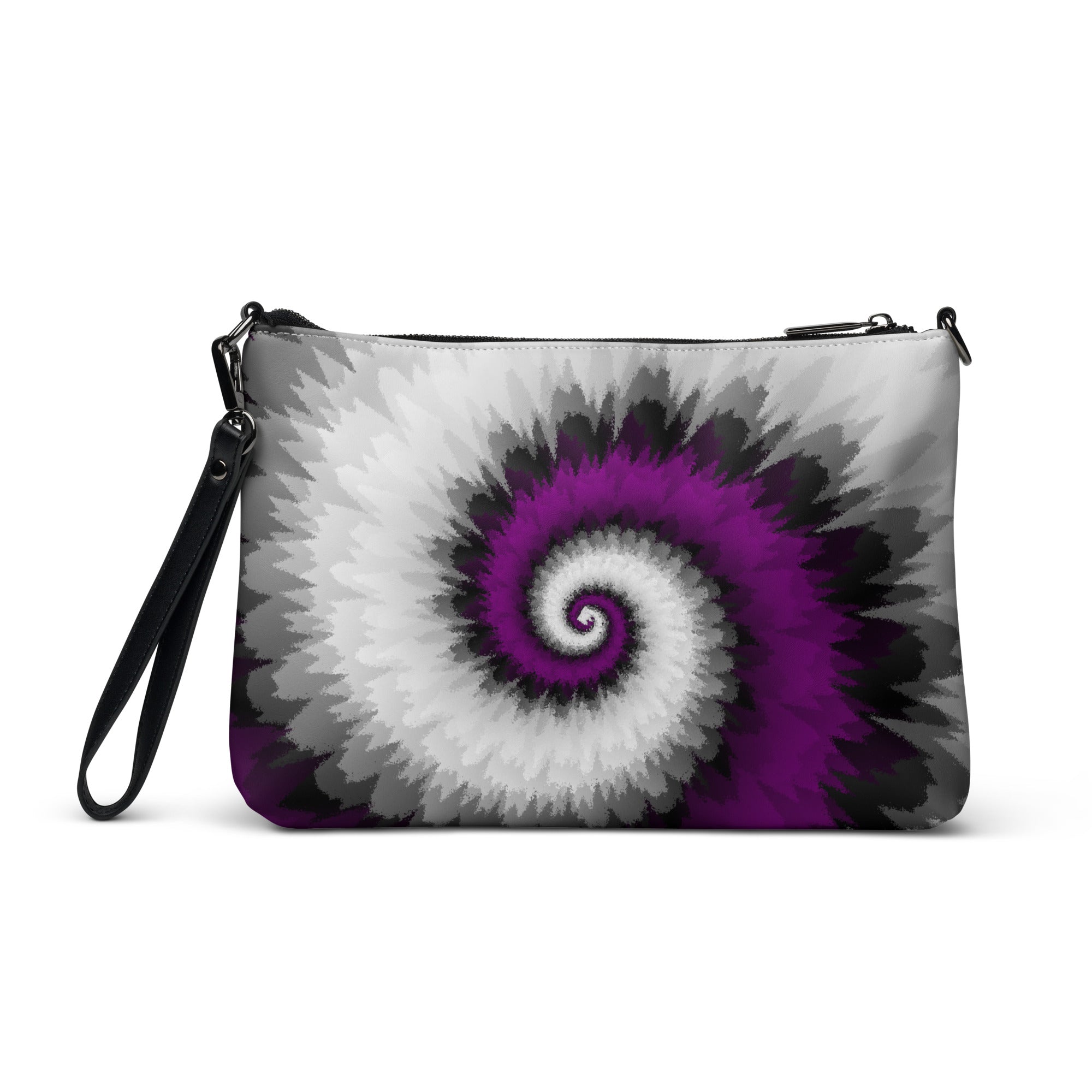 Crossbody bag- Tie Dye Spiral- Asexual