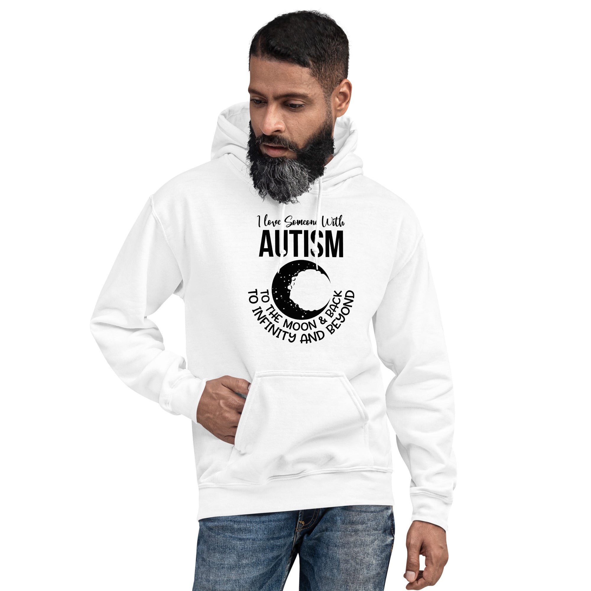 Unisex Hoodie- I love someone with autism