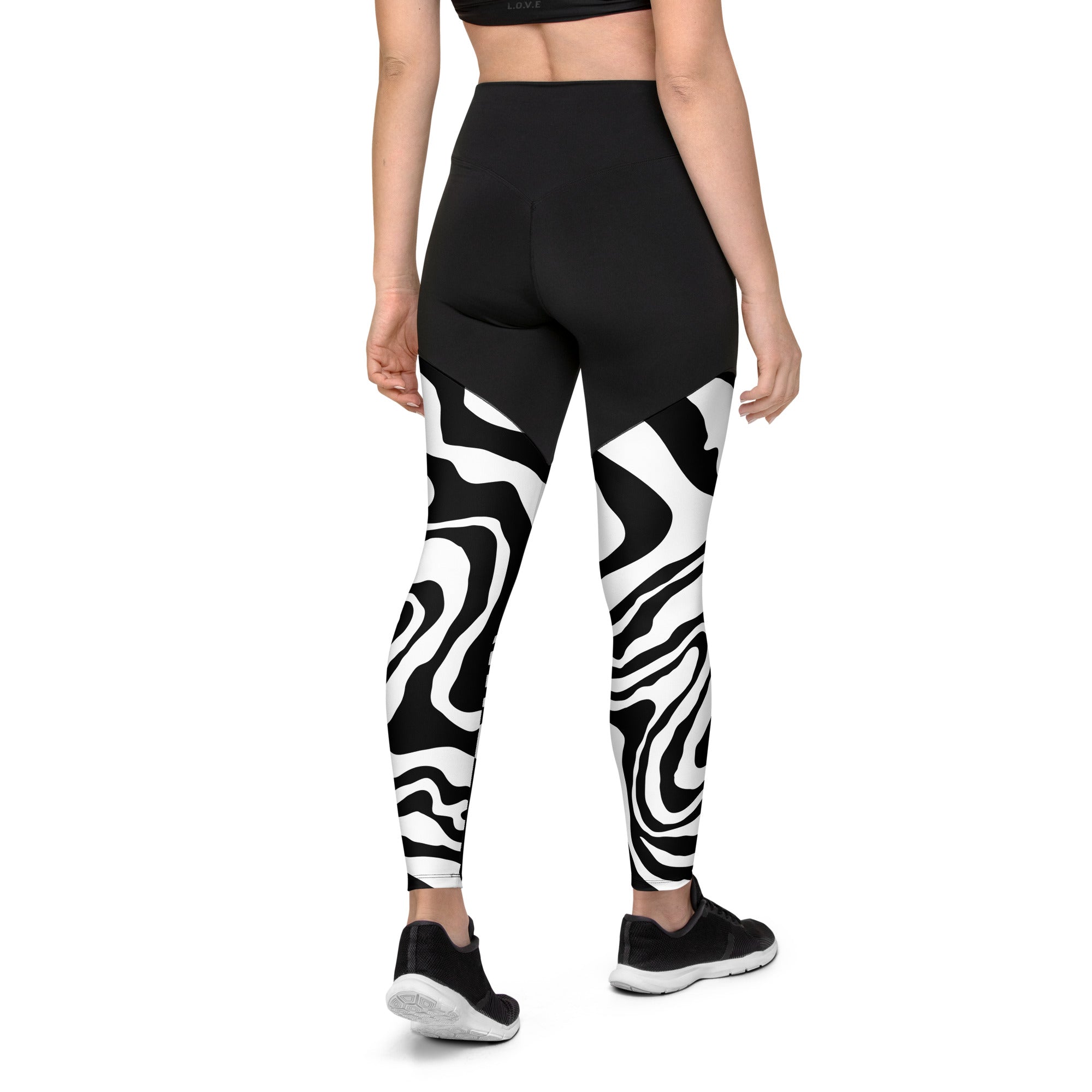 Sports Leggings- Abstract IV