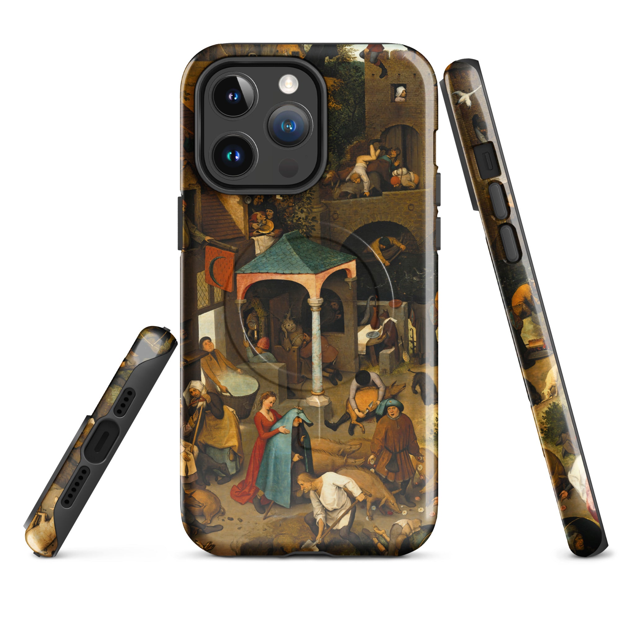 MagSafe® Tough case for iPhone®-Netherlandish Proverbs