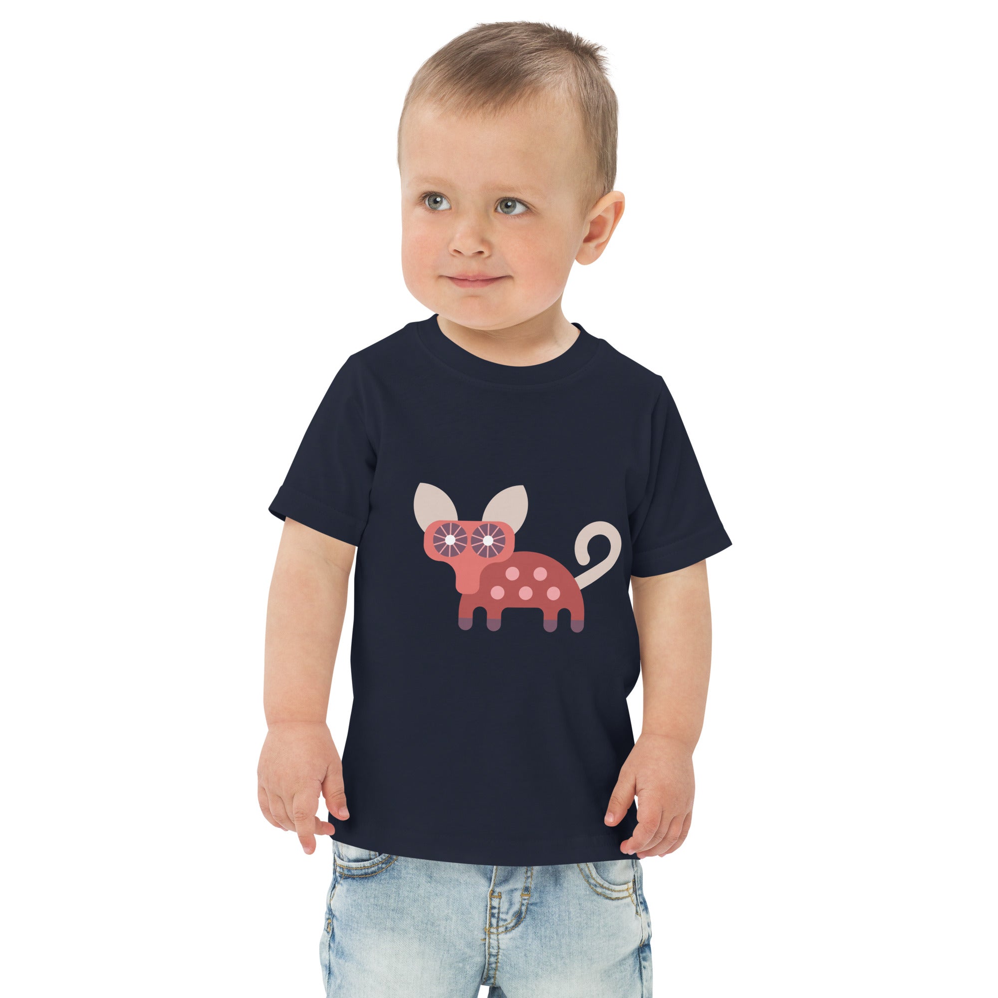 Toddler jersey t-shirt-Lemur