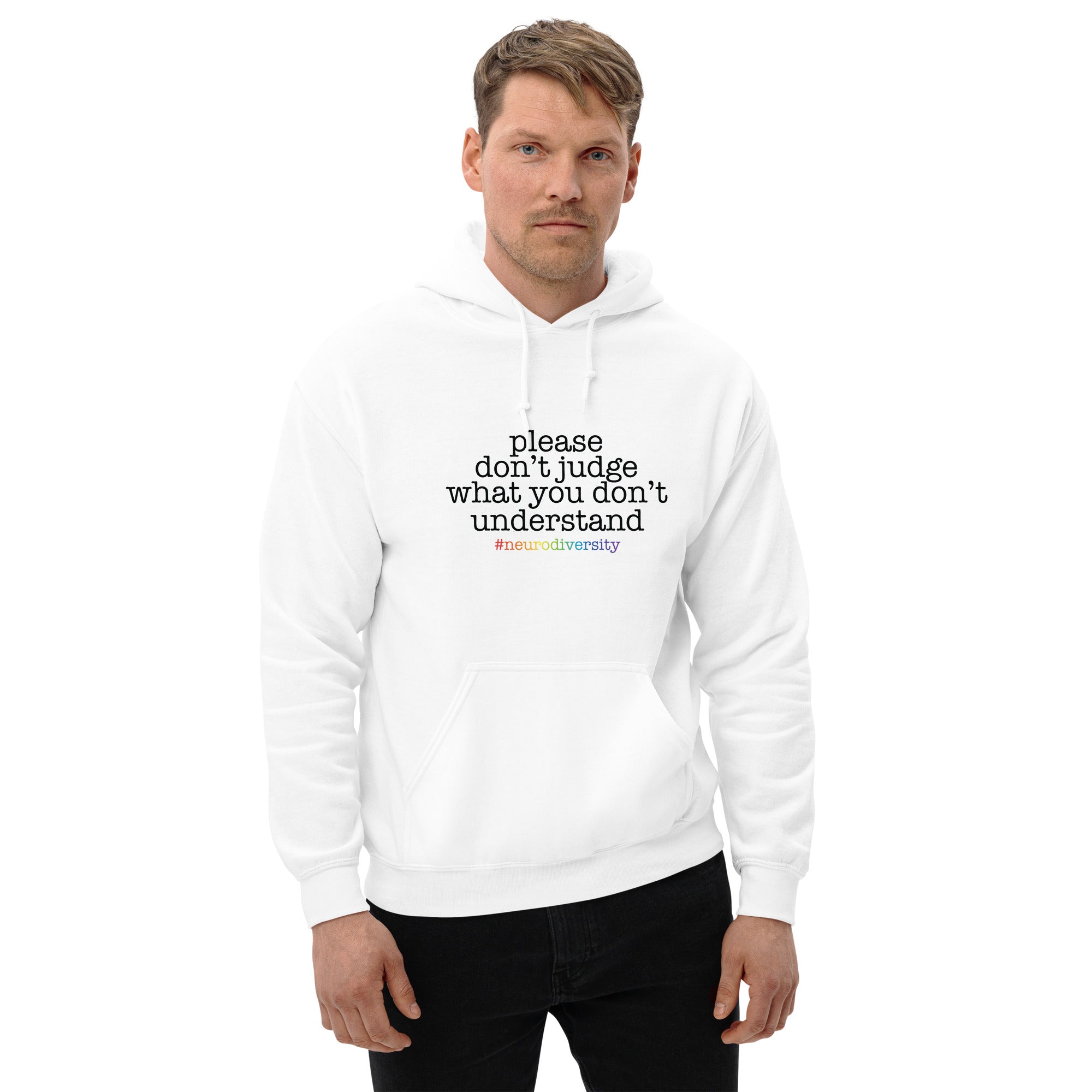 Unisex Hoodie- ADHD- Please Dont Judge
