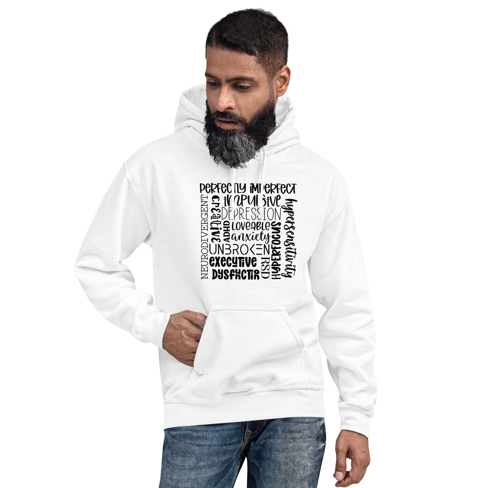 Unisex Hoodie- ADHD- Subway Art