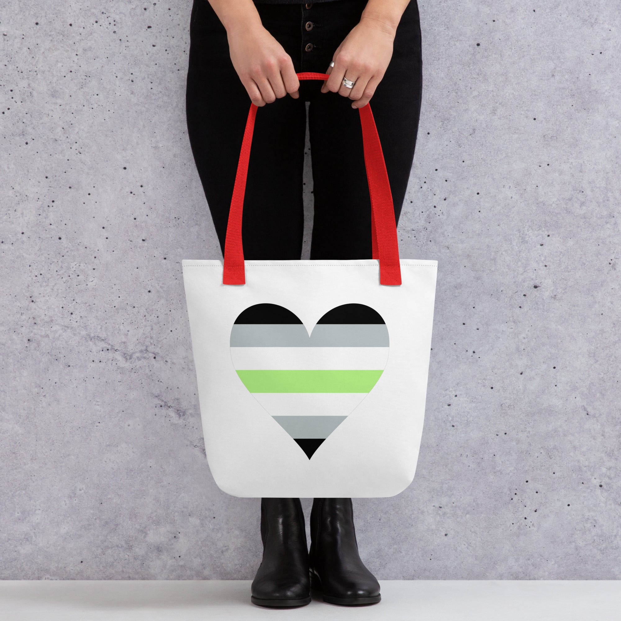 Tote bag- Agender Heart