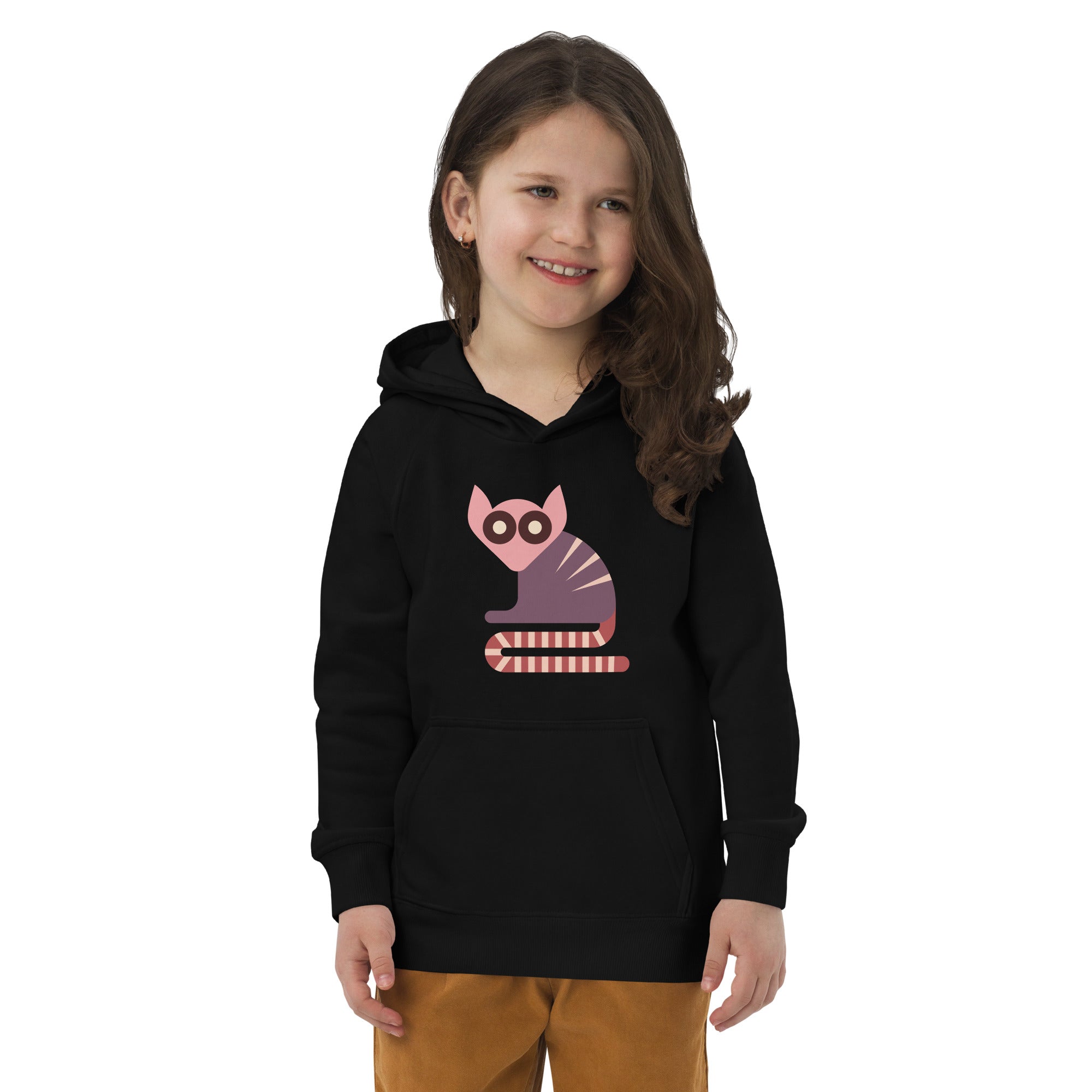 Kids eco hoodie-Lemurs