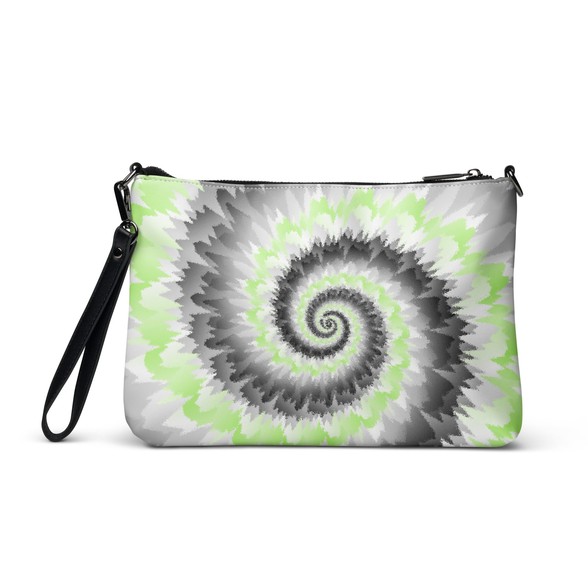Crossbody bag- Tie Dye Spiral- Agender