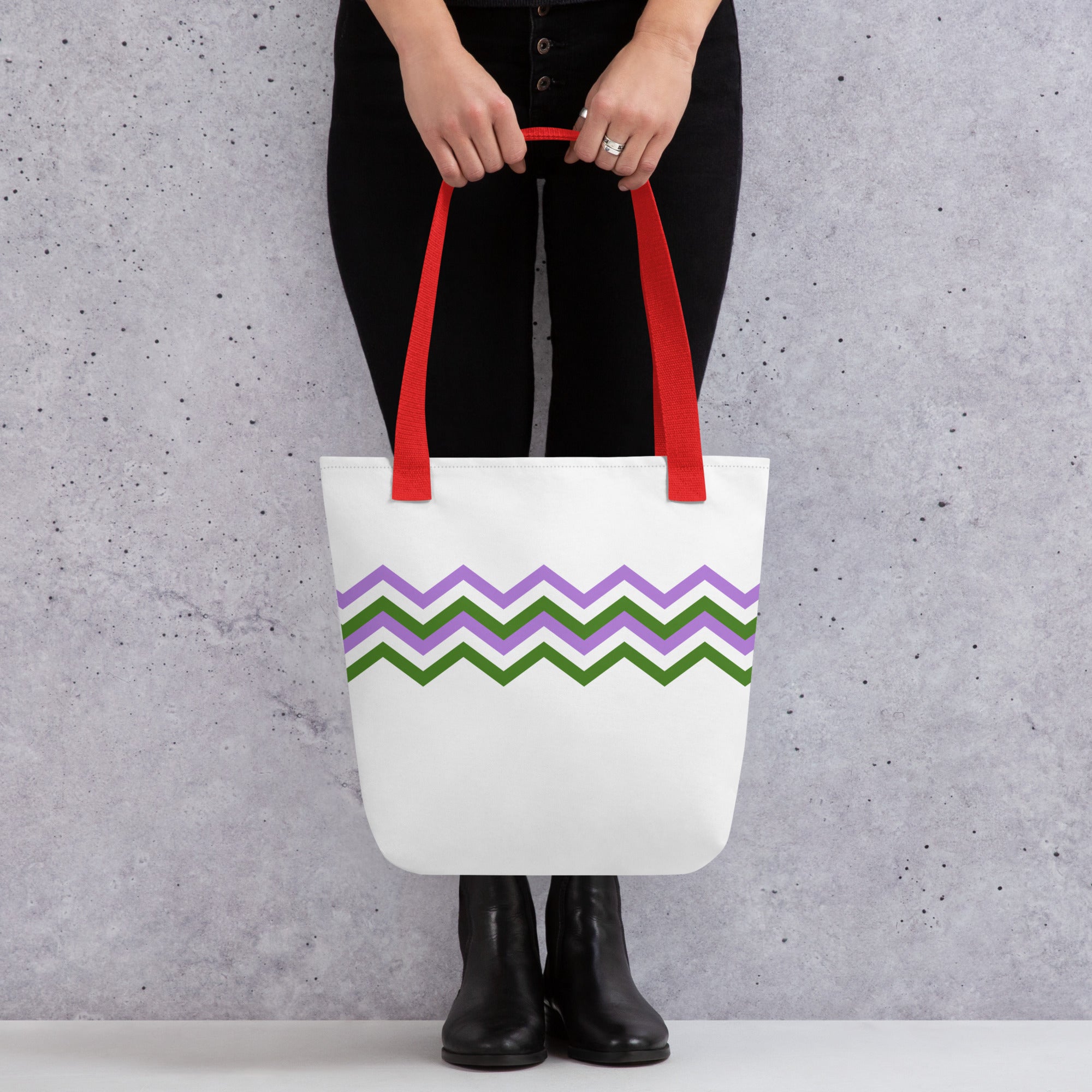 Tote bag-Zigzag-Genderqueer