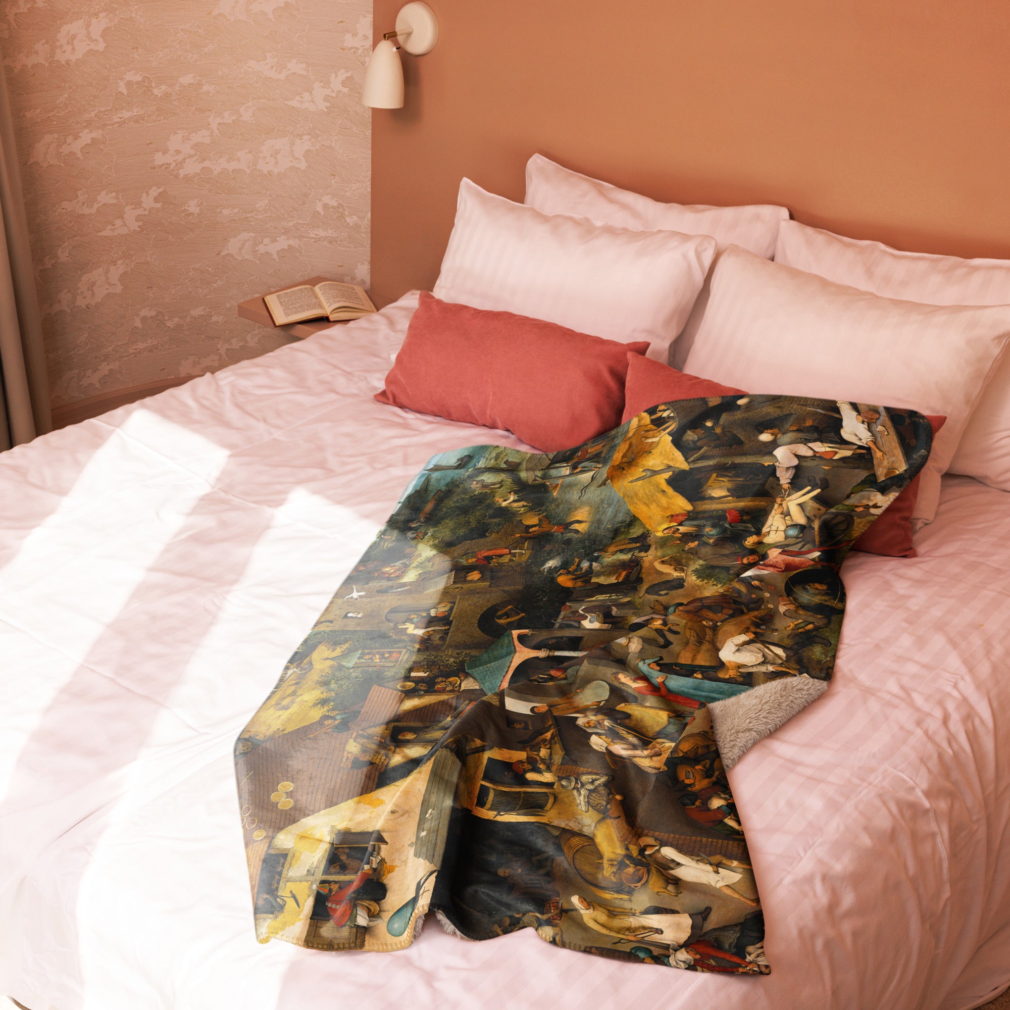 Sherpa blanket-Netherlandish Proverbs