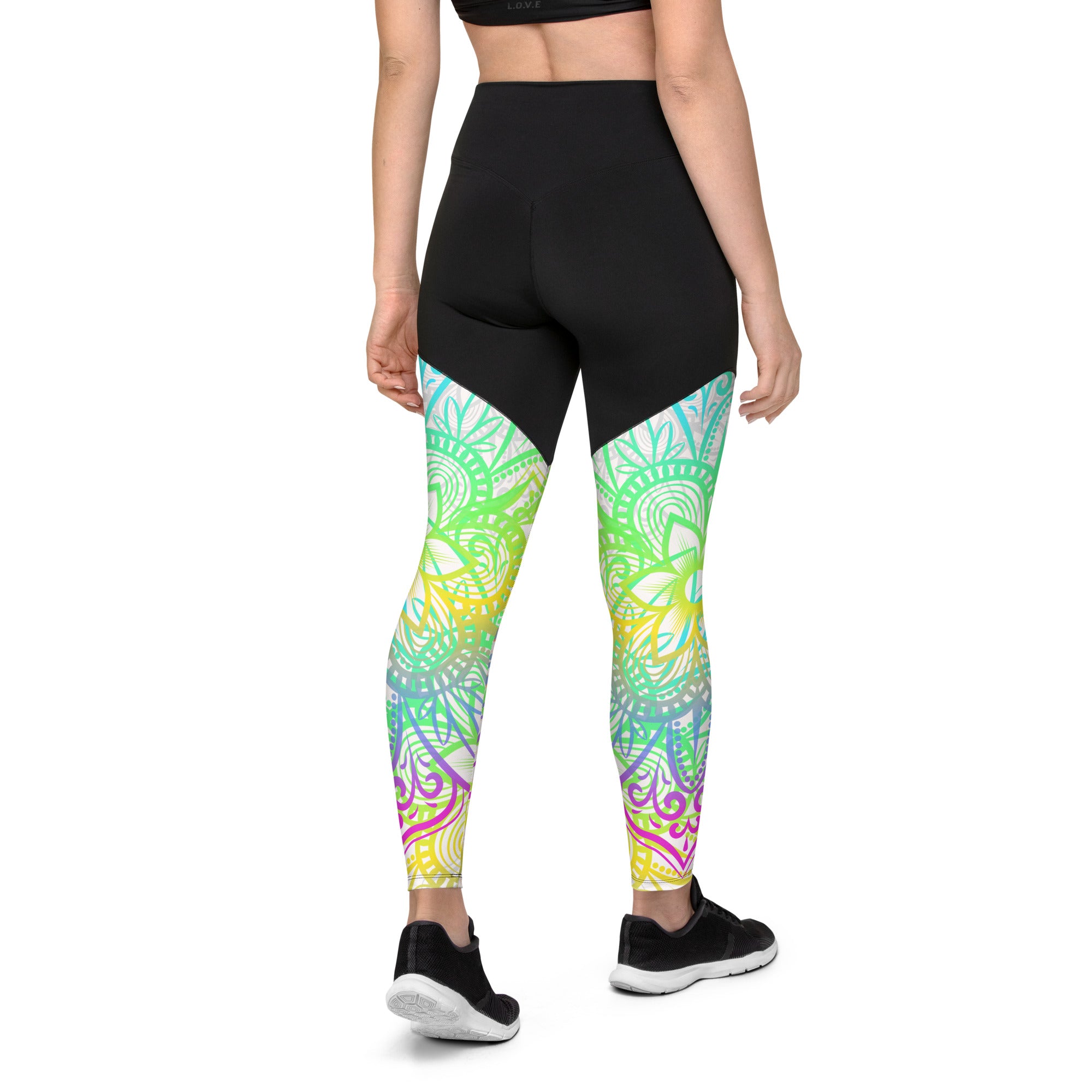 Sports Leggings- Mandala