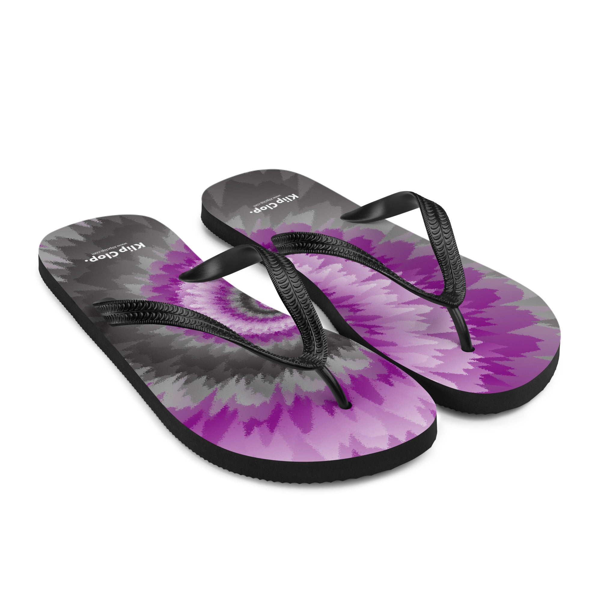 Flip-Flops-Tie Dye Spiral-Demisexual